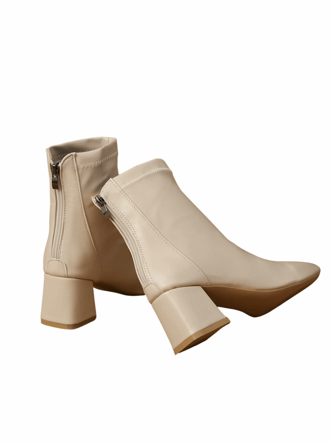 Élan Charm Platform Boots-Khaki