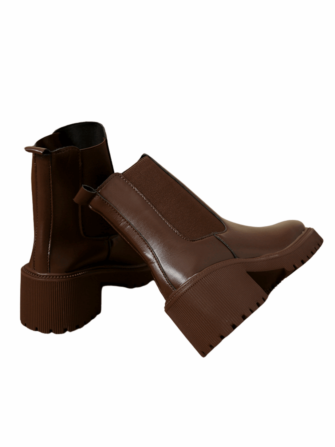 Élan Tempo Platform Boots-Khaki