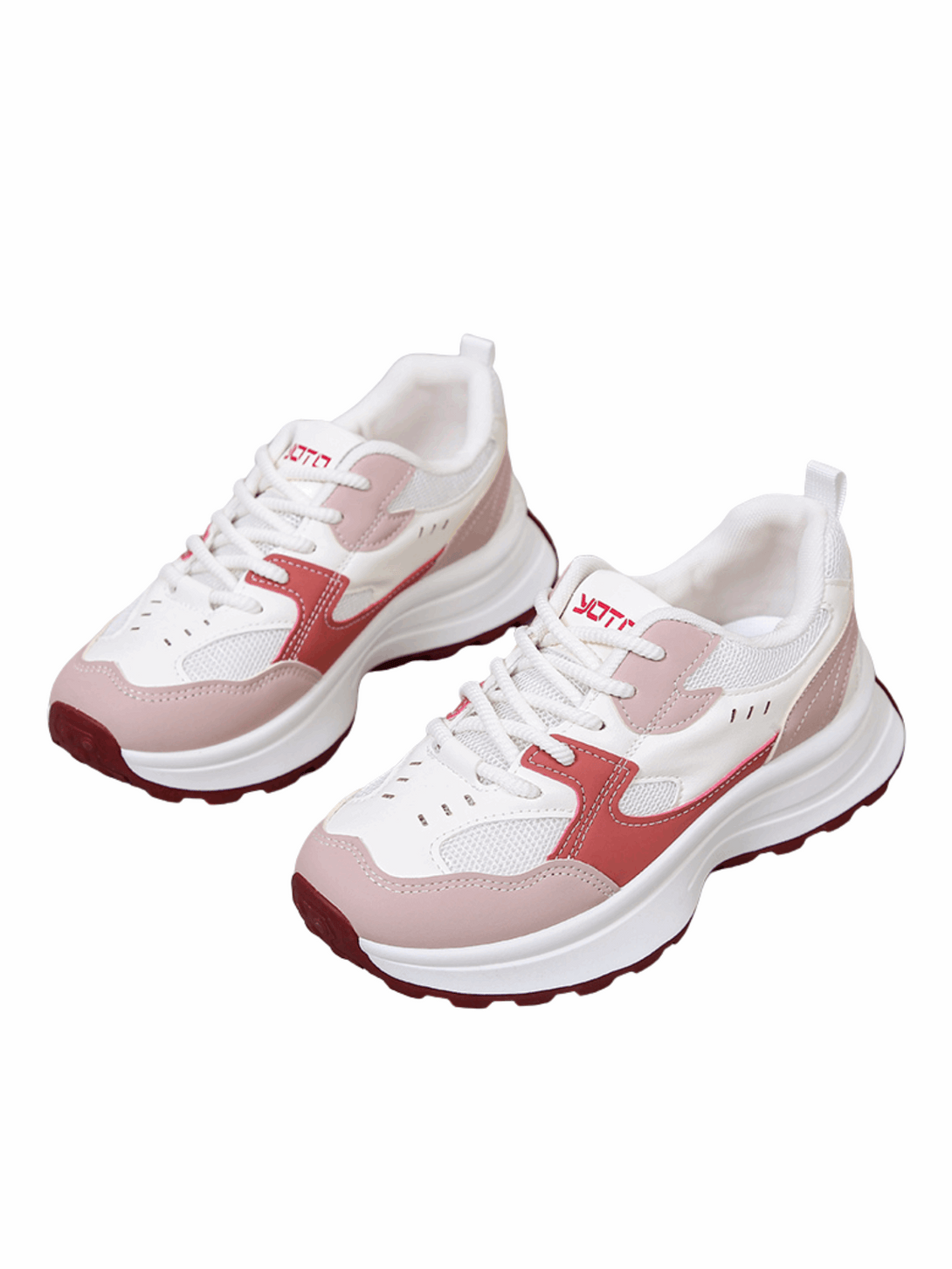 AirStride Zephyr Lace-up Sneakers-Pink