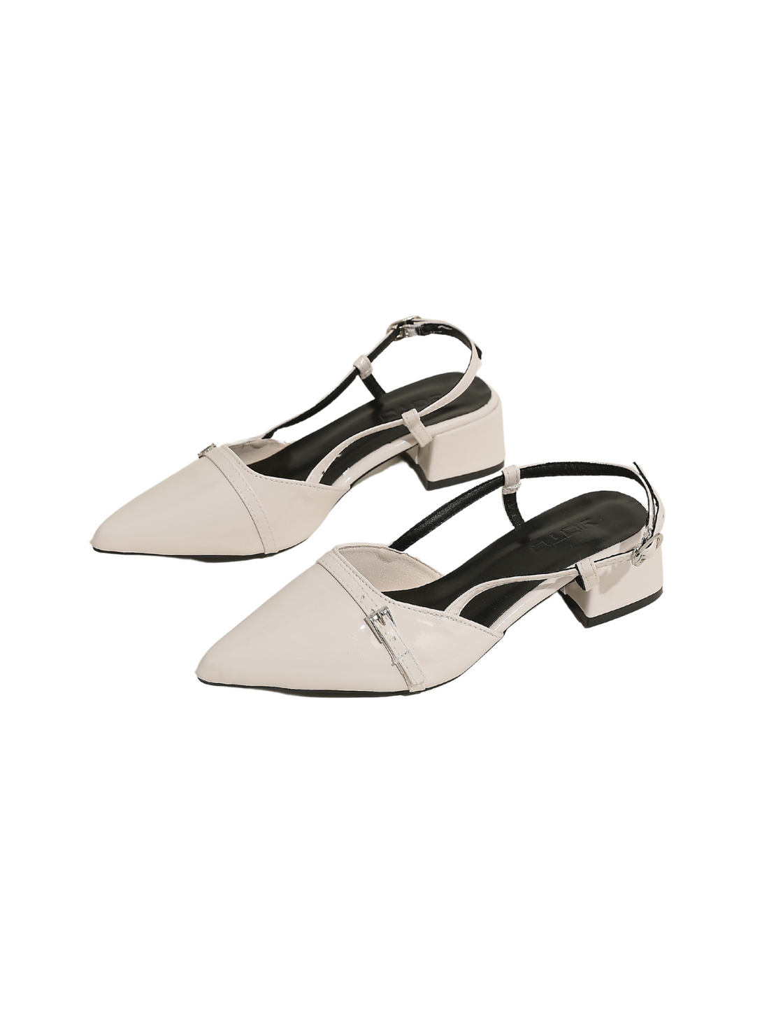 Gleam Block Heel-Red