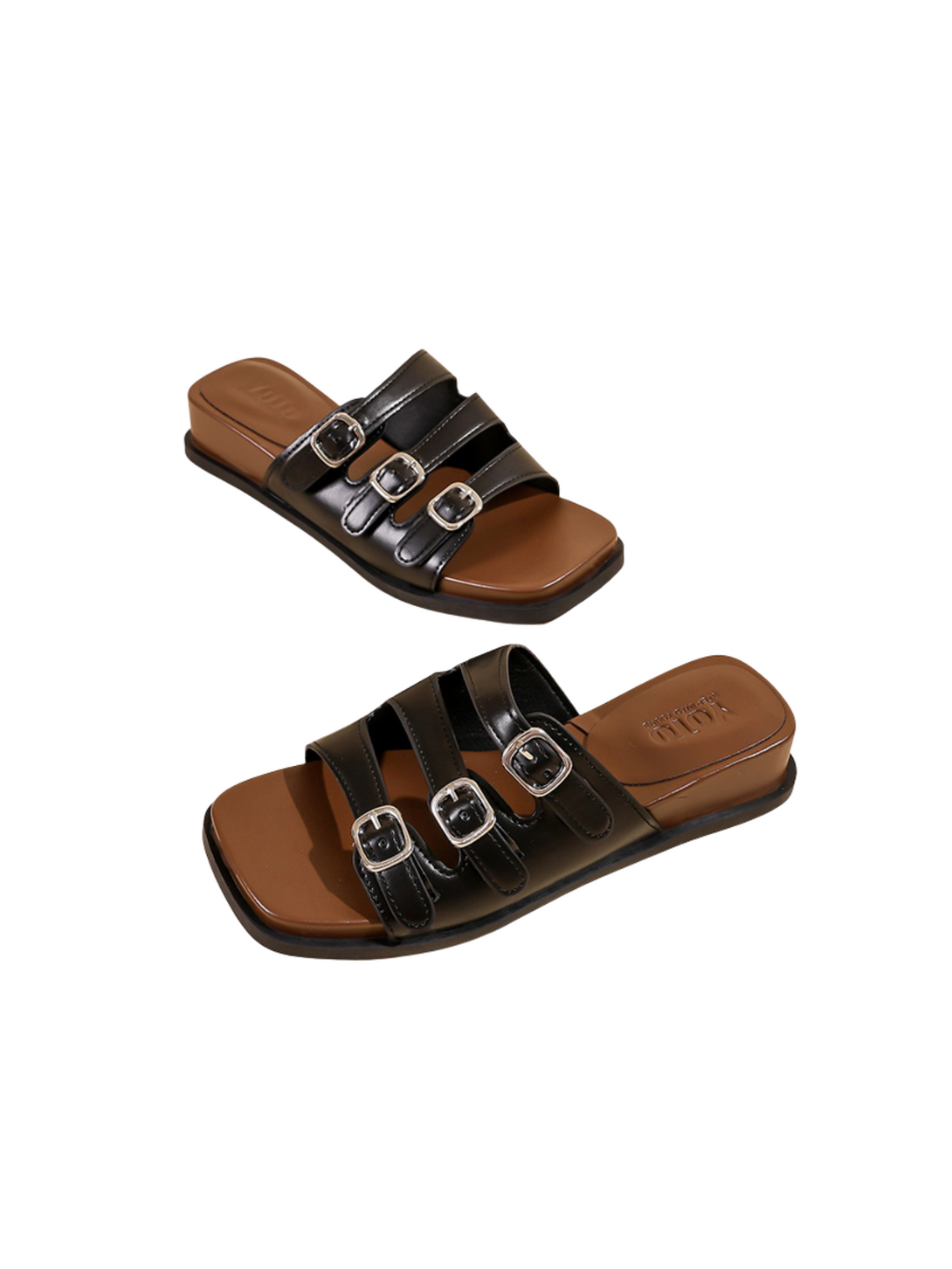 Vita Zen Slip On Sandals-Beige