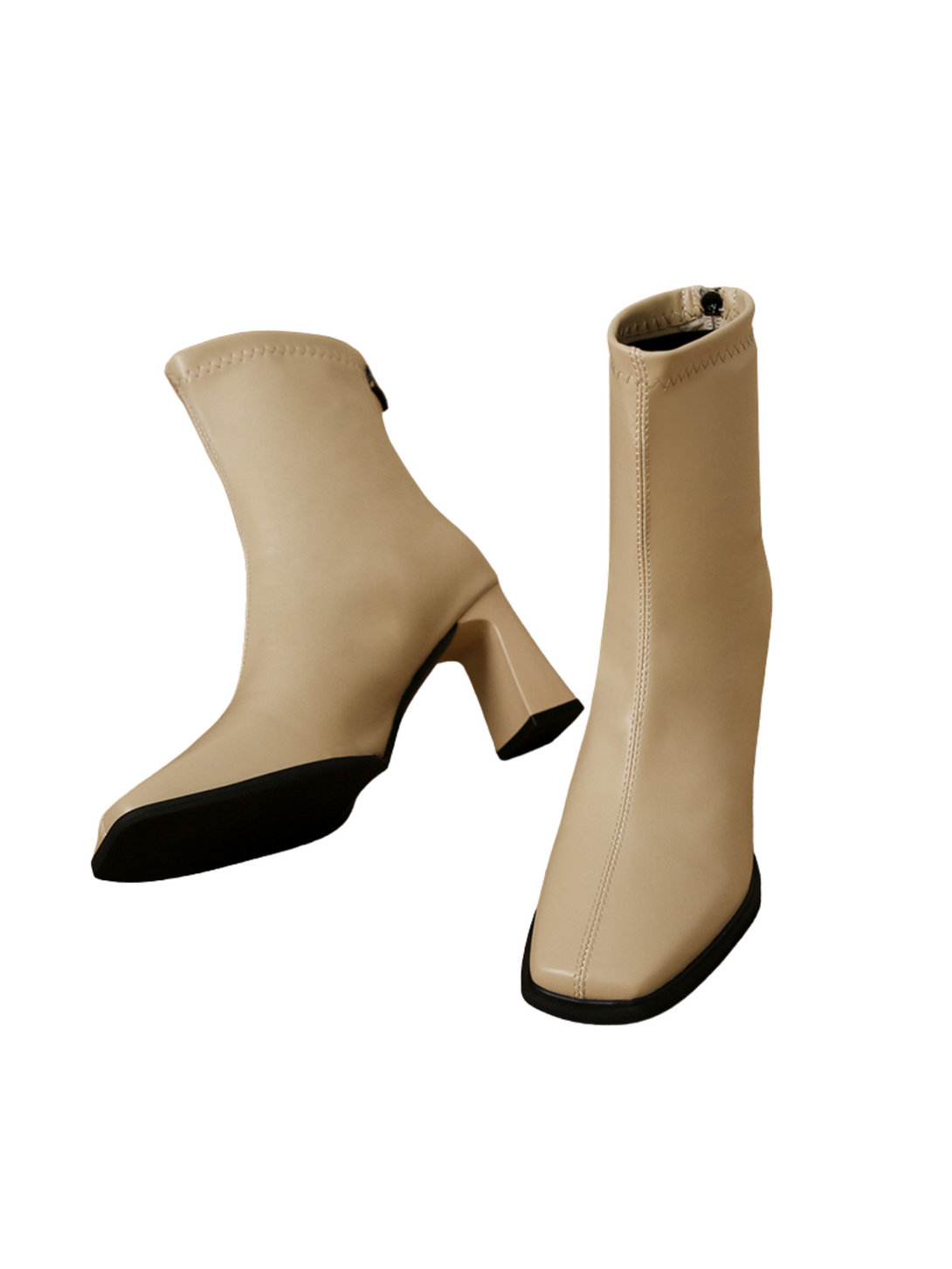 Élan Allure Platform Boots-Khaki