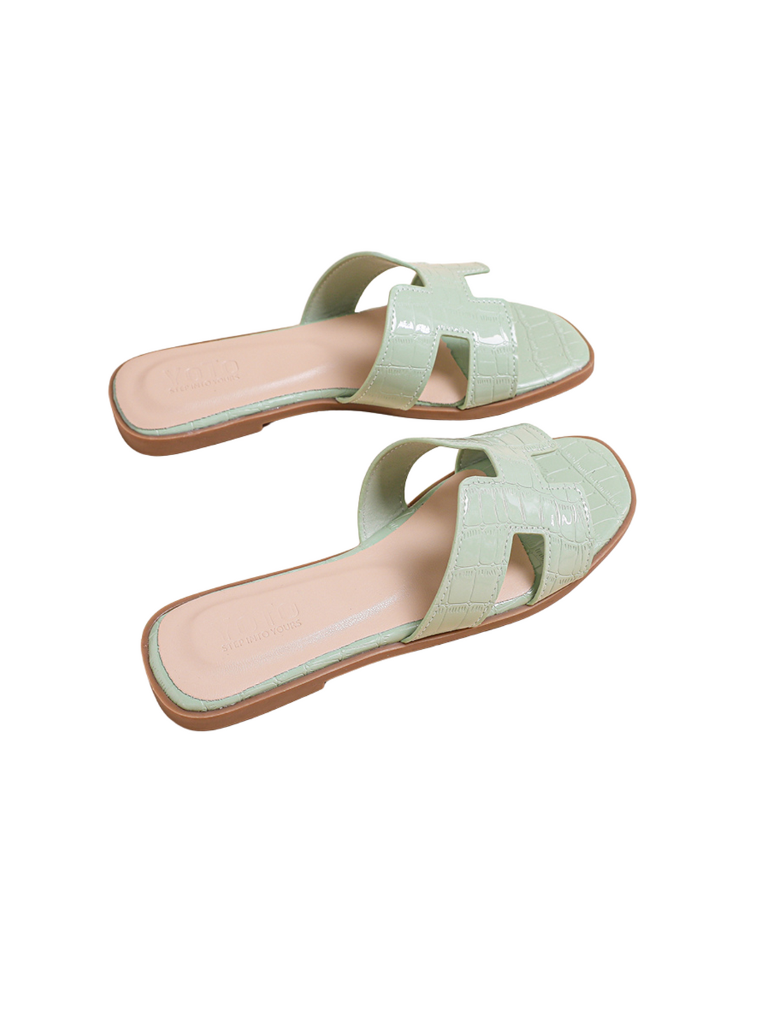 Urban Grace Flat Slide-Pink