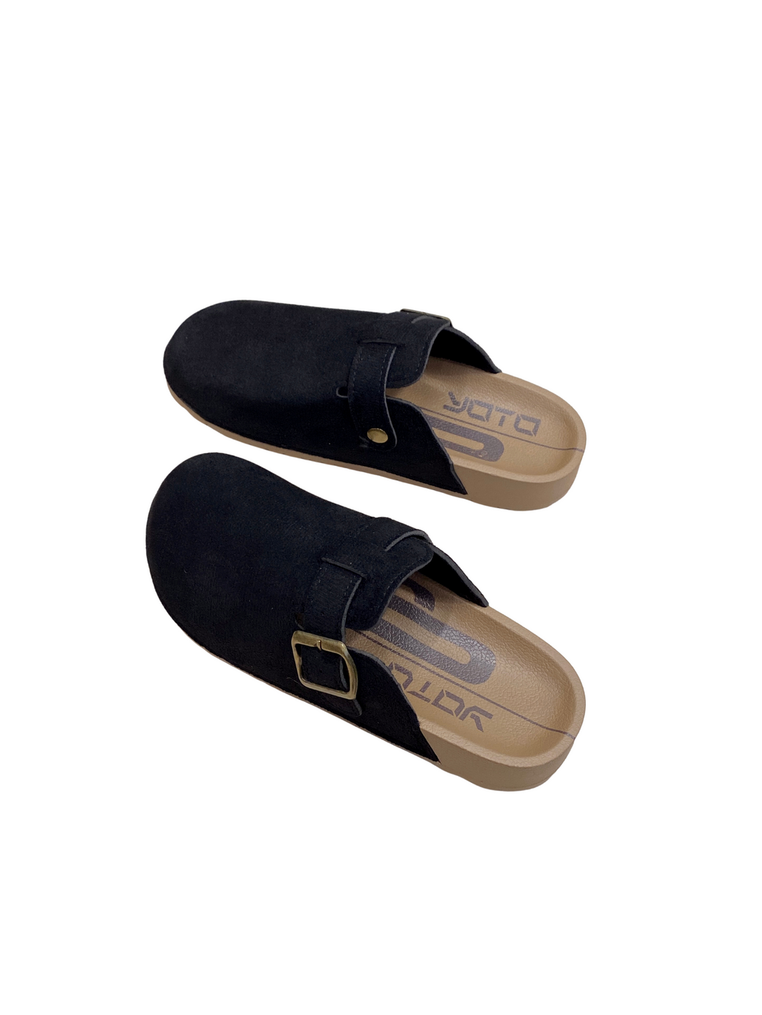 Bareform Slip On Half Shoes-Brown