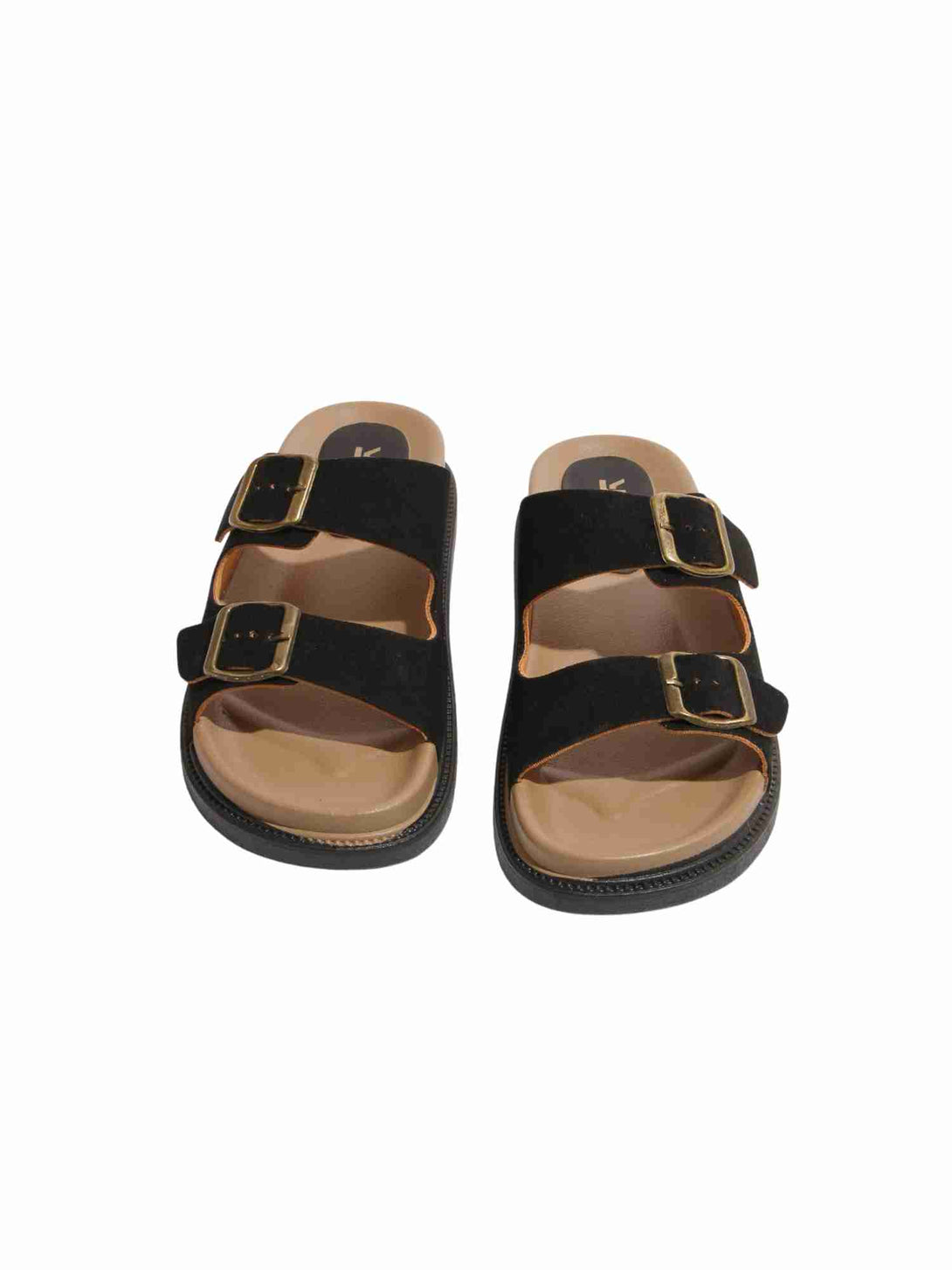 The Ease Suede Slip On Slipper- Khaki