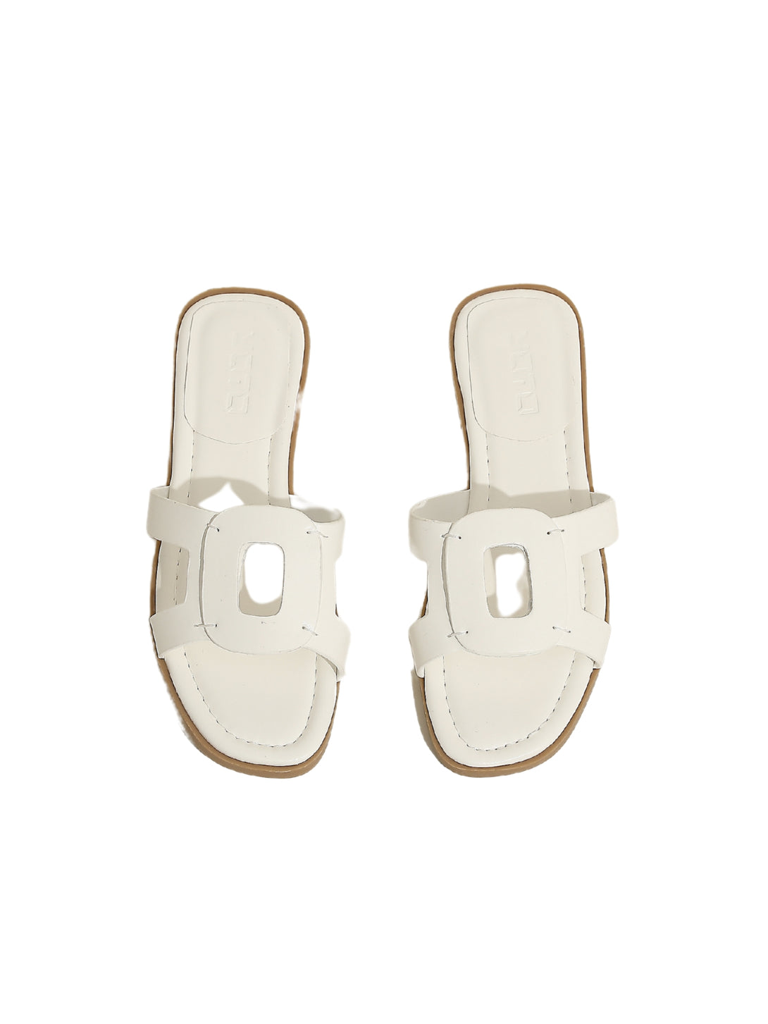 Vita Loom Flat Sandals-White
