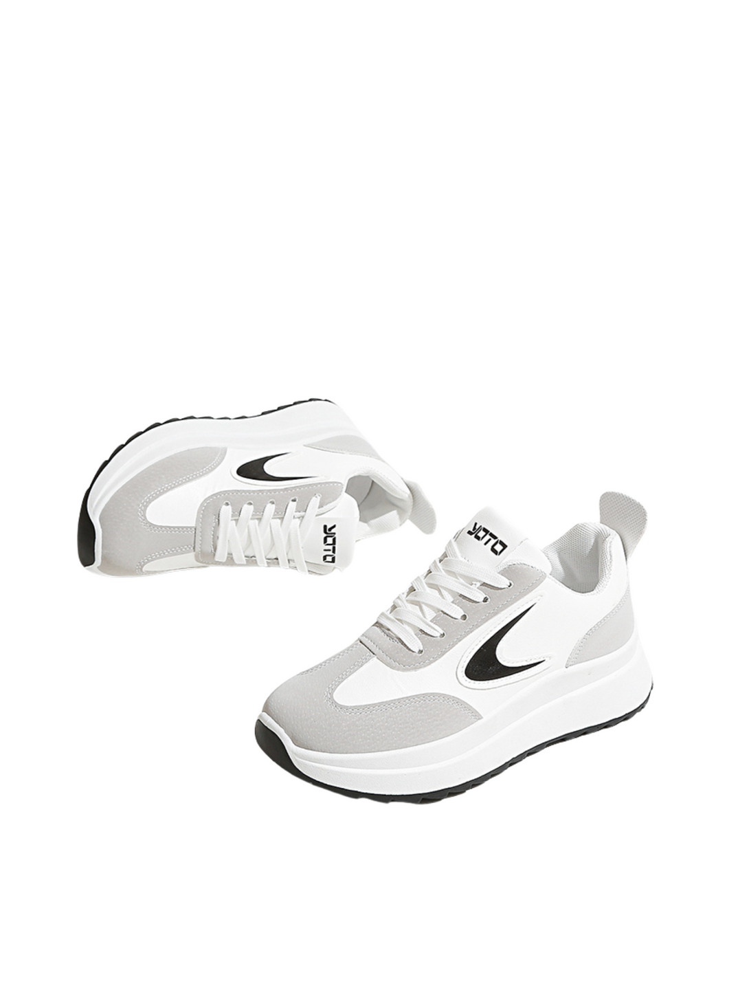 Sway Lace-up Sneakers-Black