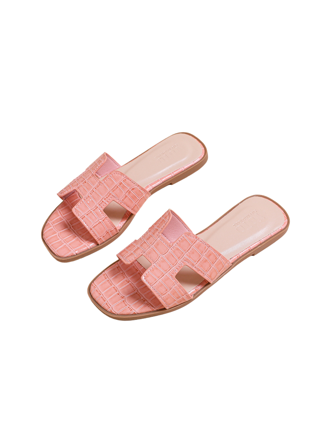 Urban Grace Flat Slide-Pink