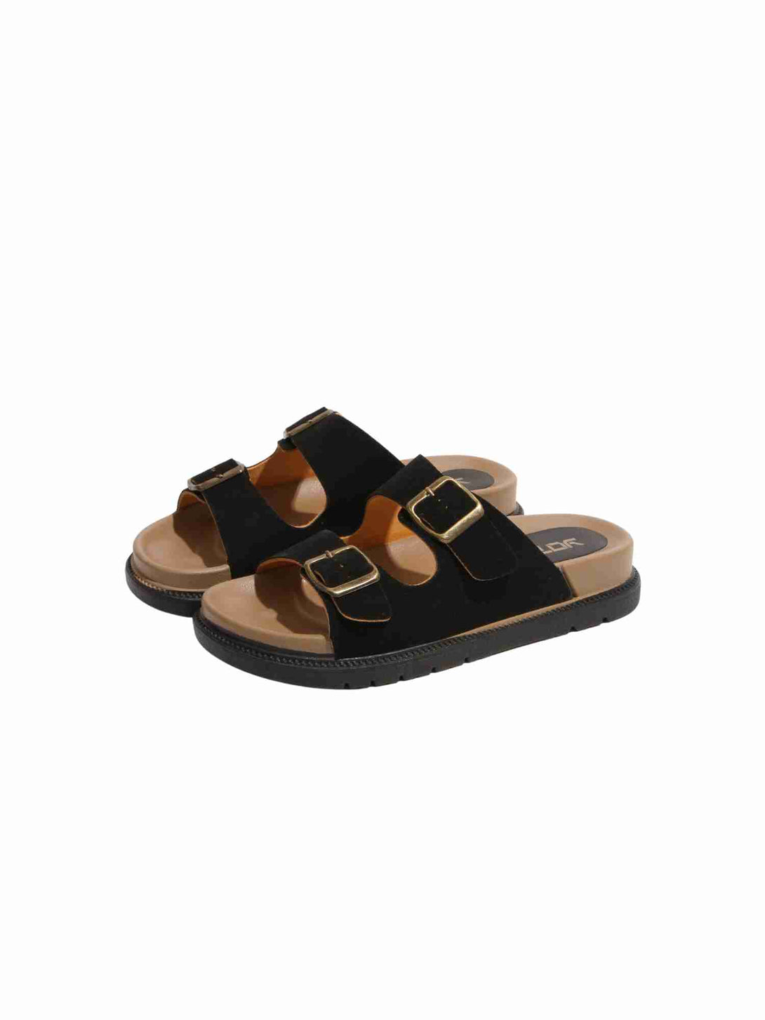 The Ease Suede Slip On Slipper- Khaki