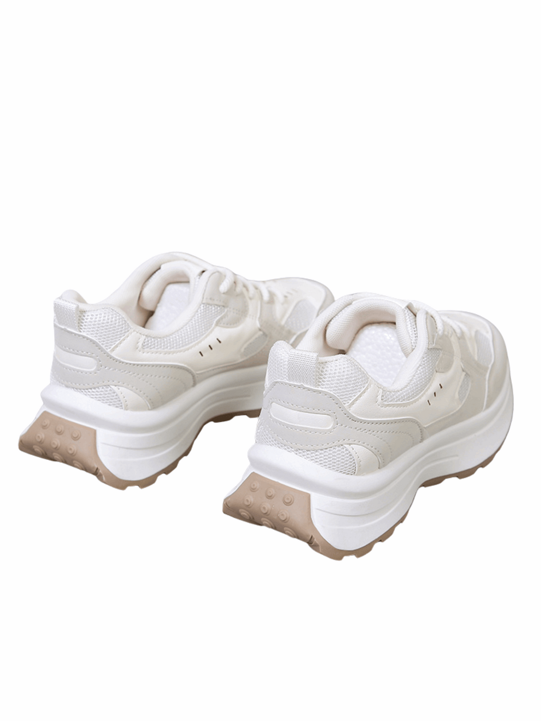 AirStride Zephyr Lace-up Sneakers-Beige