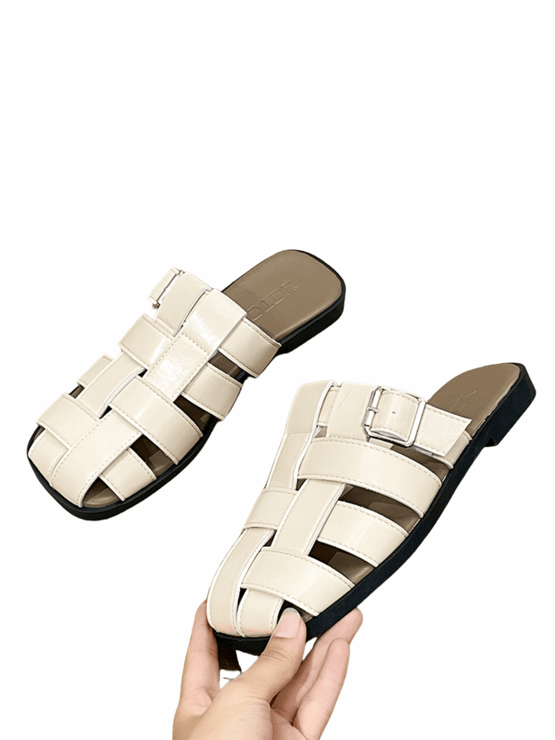 Vita Stroll Platform Mule Loafers-Black