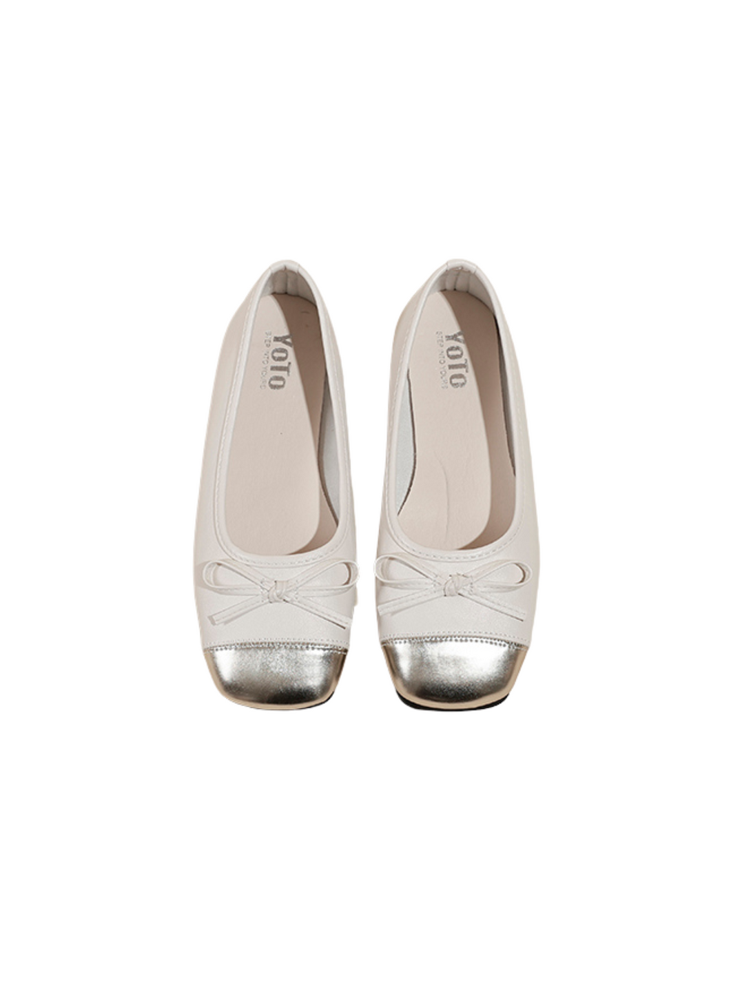 Élan Timeless Close Toe Loafer- Silver