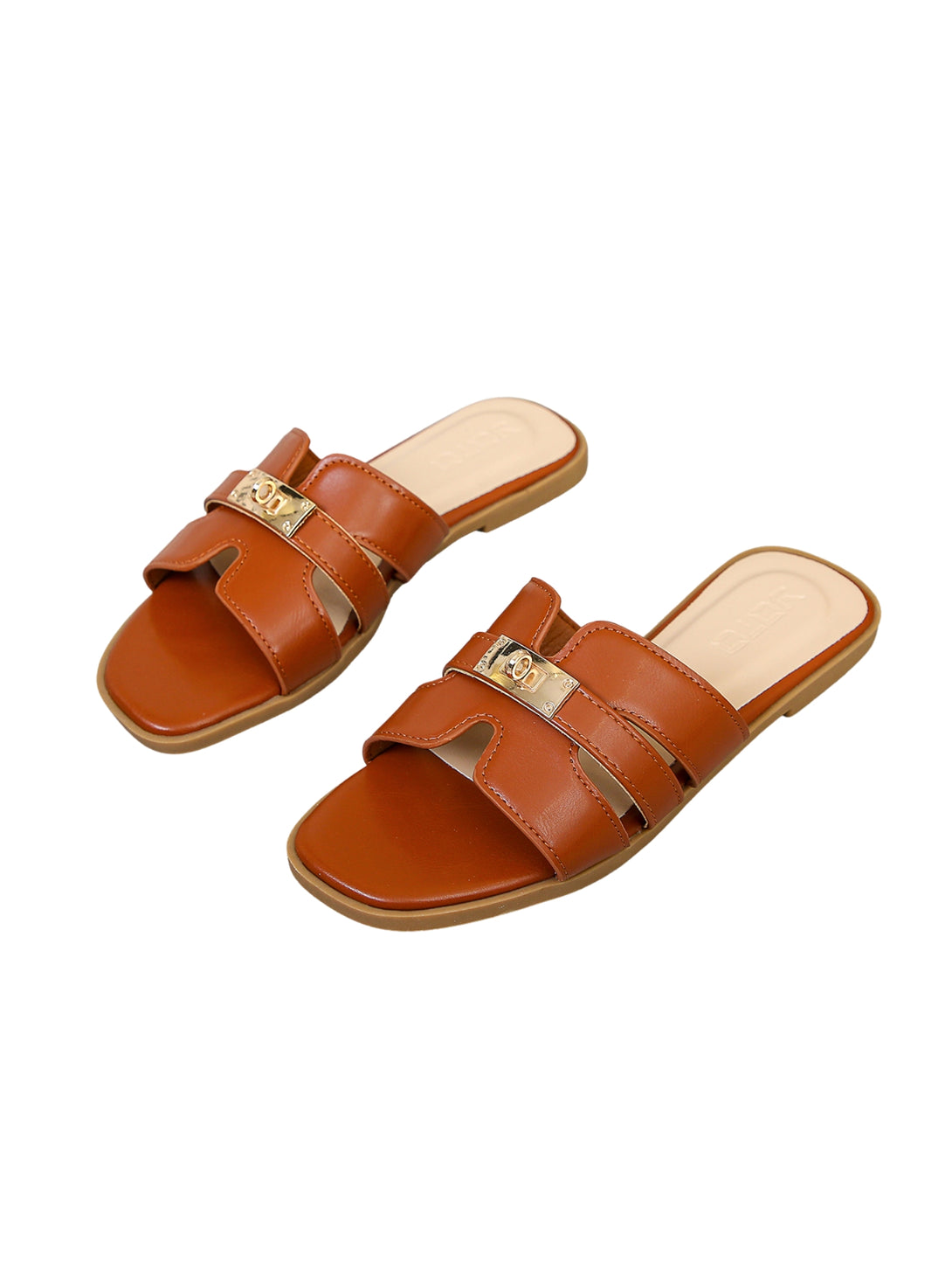 Urban Mellow Flat Slides-Black