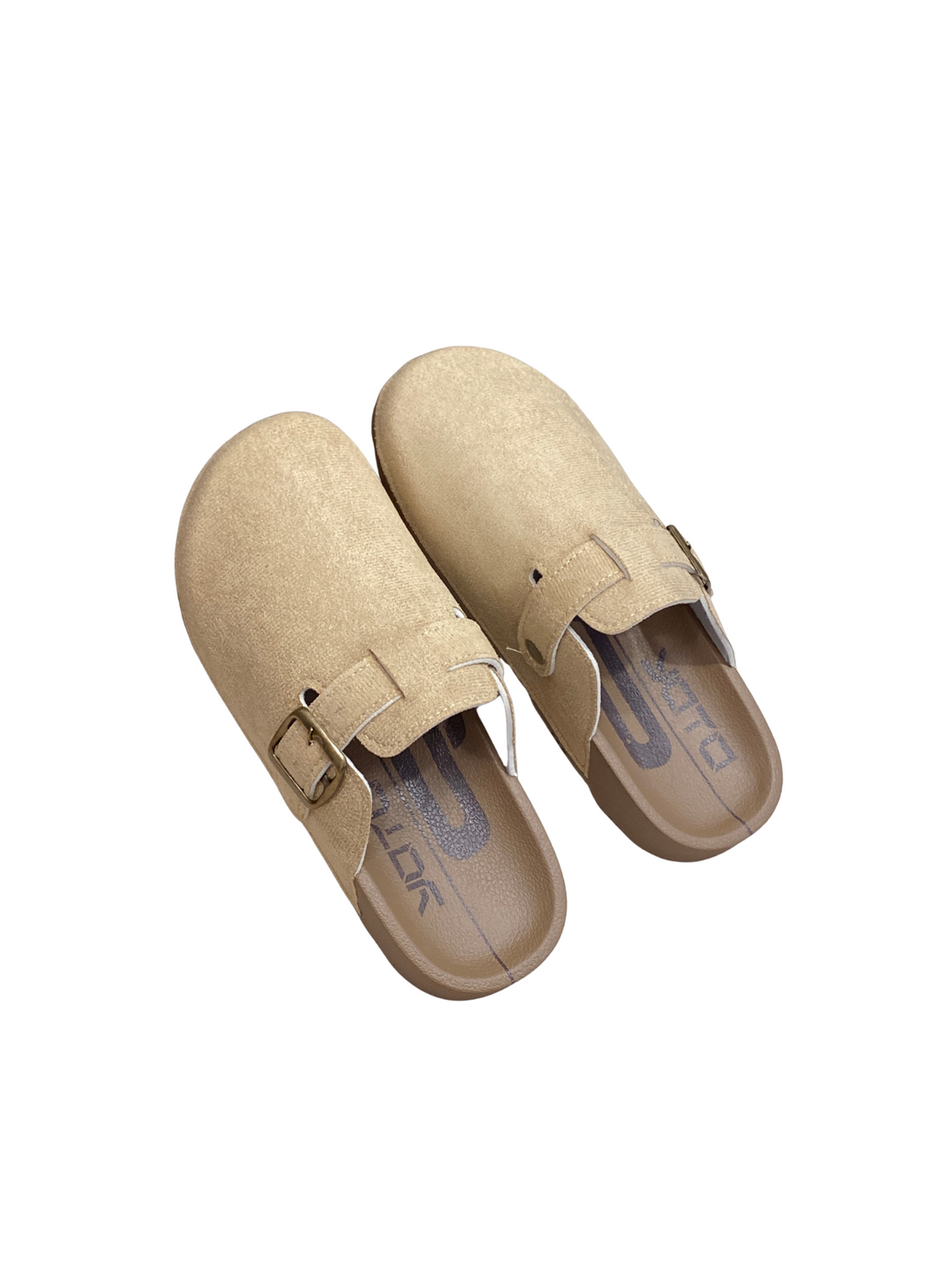 Bareform Slip On Half Shoes-Brown