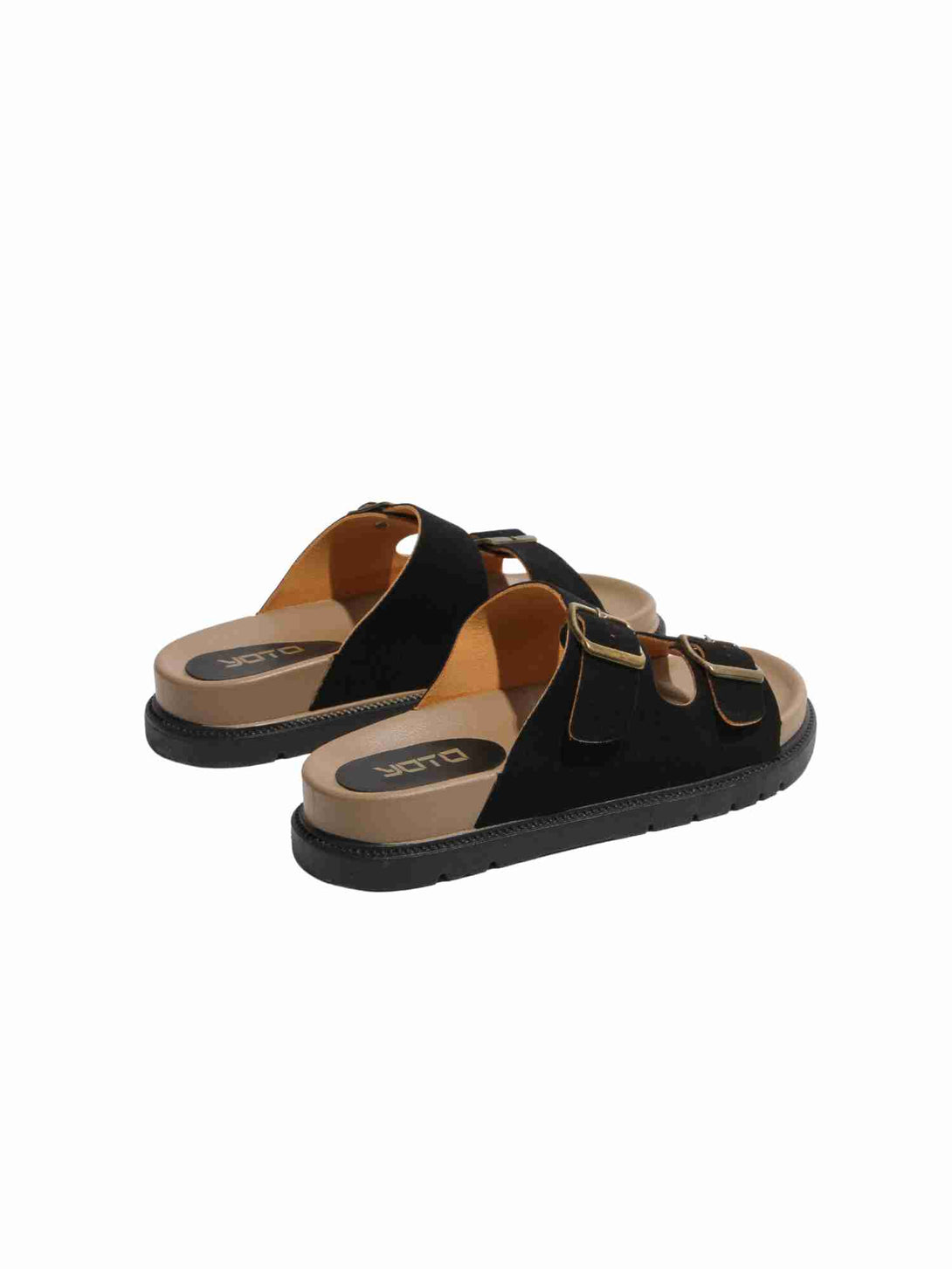 The Ease Suede Slip On Slipper- Khaki