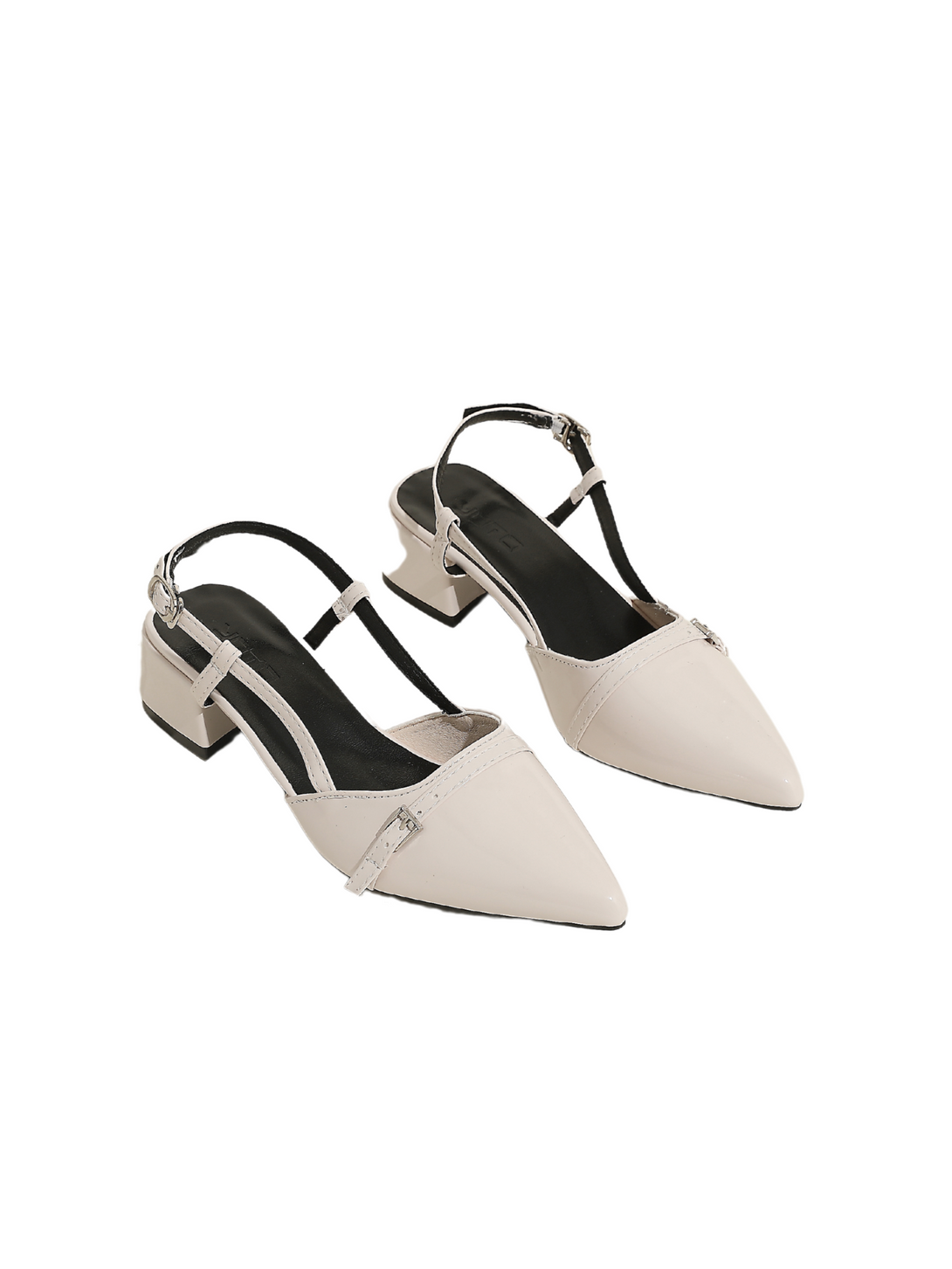 Gleam Block Heel-Red