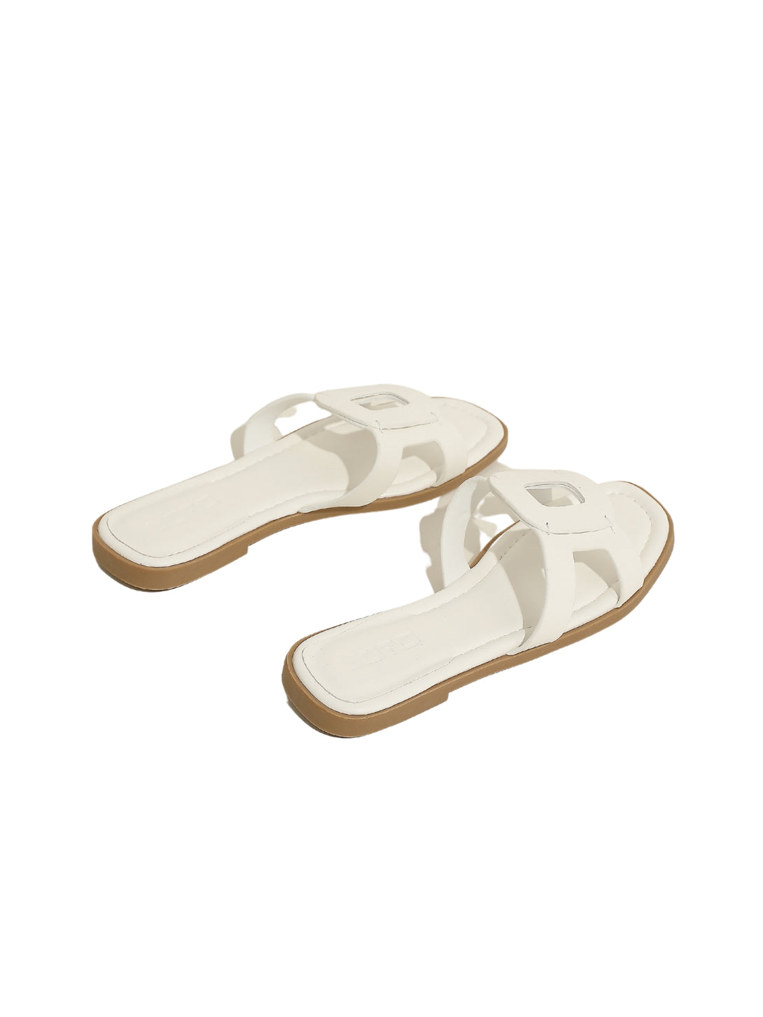 Vita Loom Flat Sandals-White