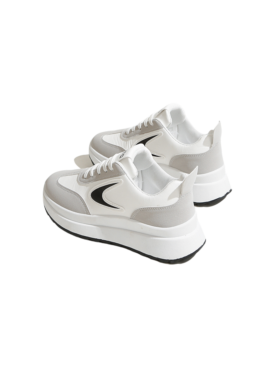 Sway Lace-up Sneakers-Black