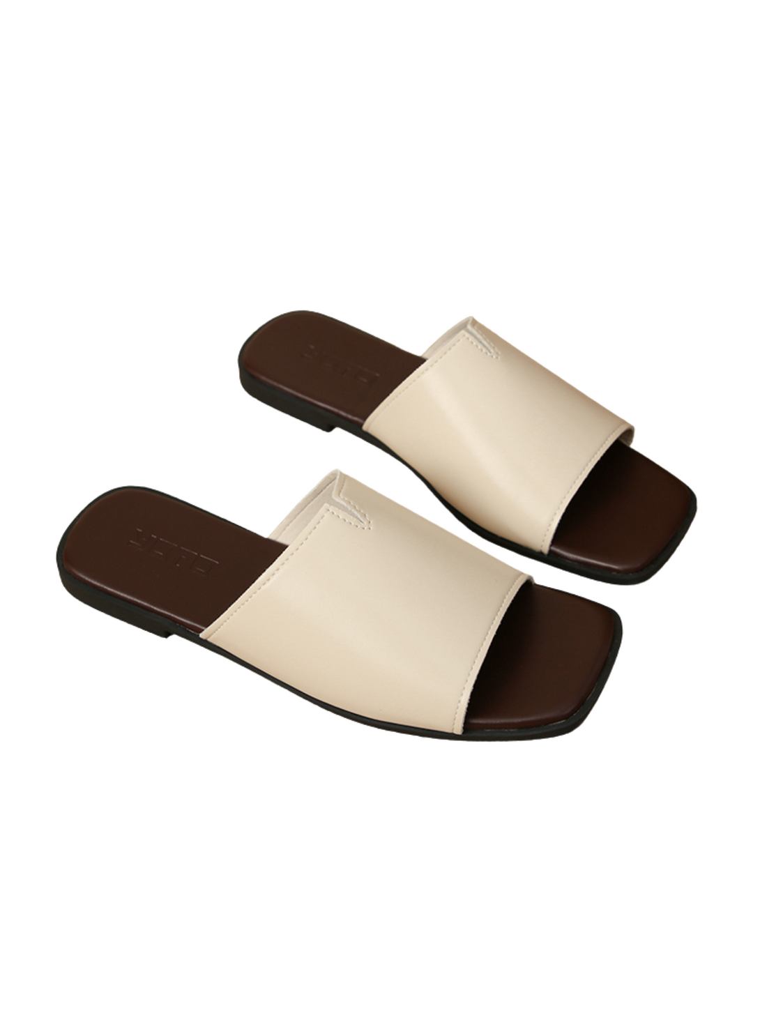 Vita Ease Covered Flat Slides – Camel