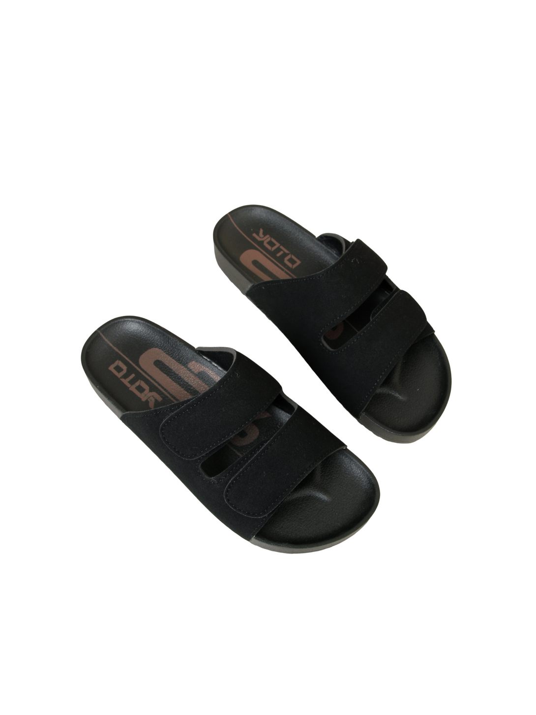 Heritage Step Slip On Sandals-Black