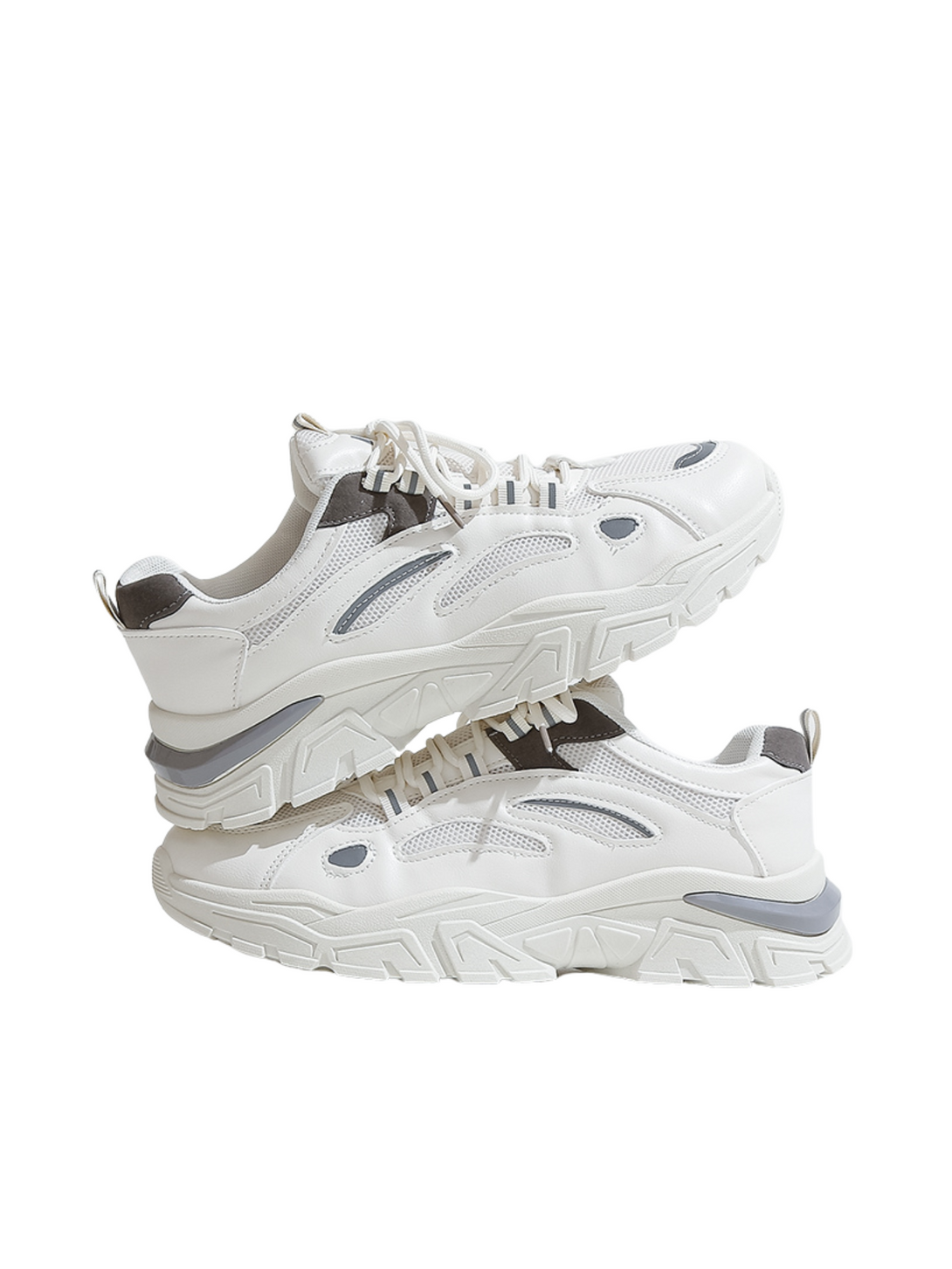AirStride Aero Lace-up Sneakers-Gray