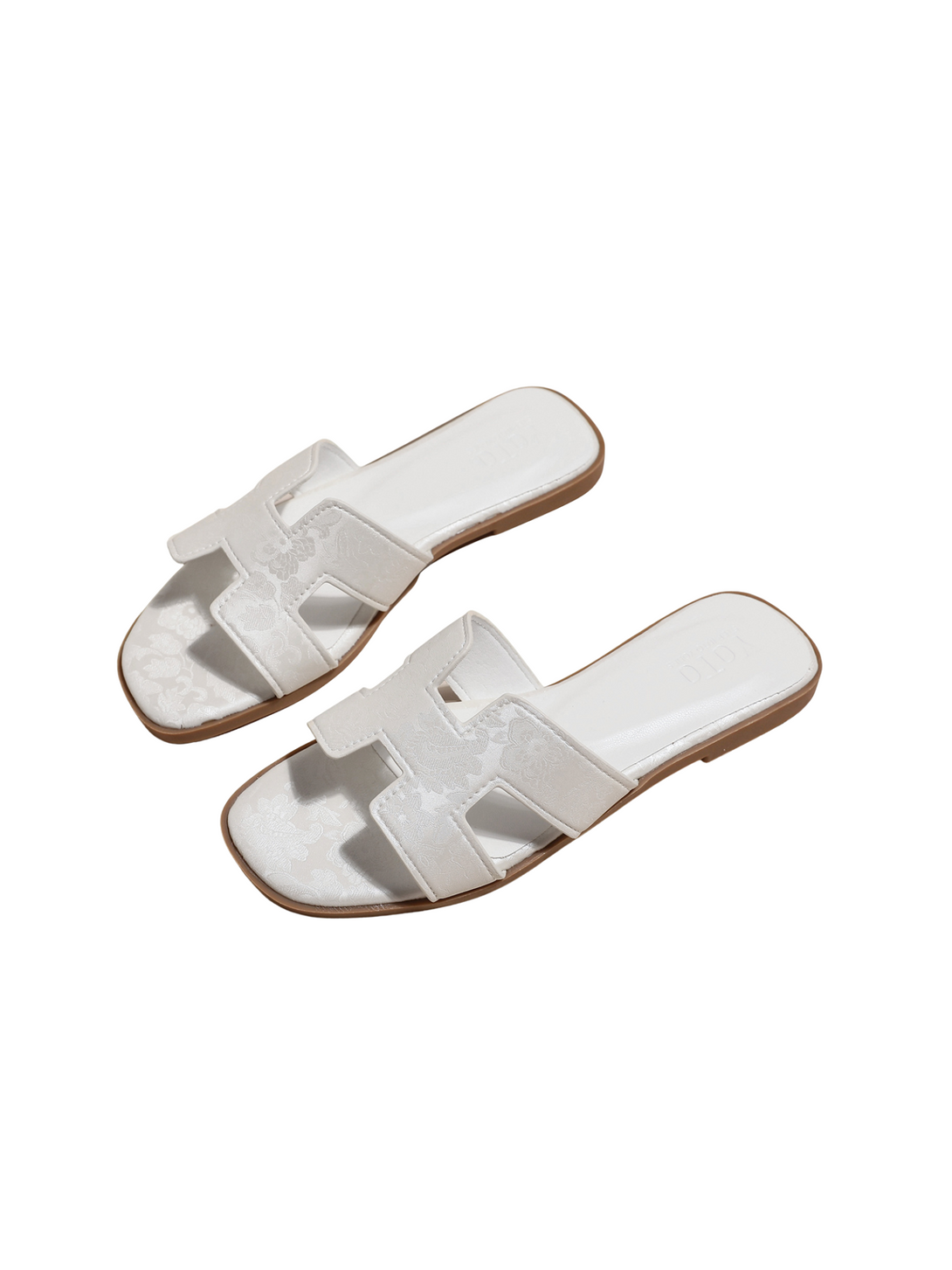 Vita Bliss Flat Slides Sandals-Pink