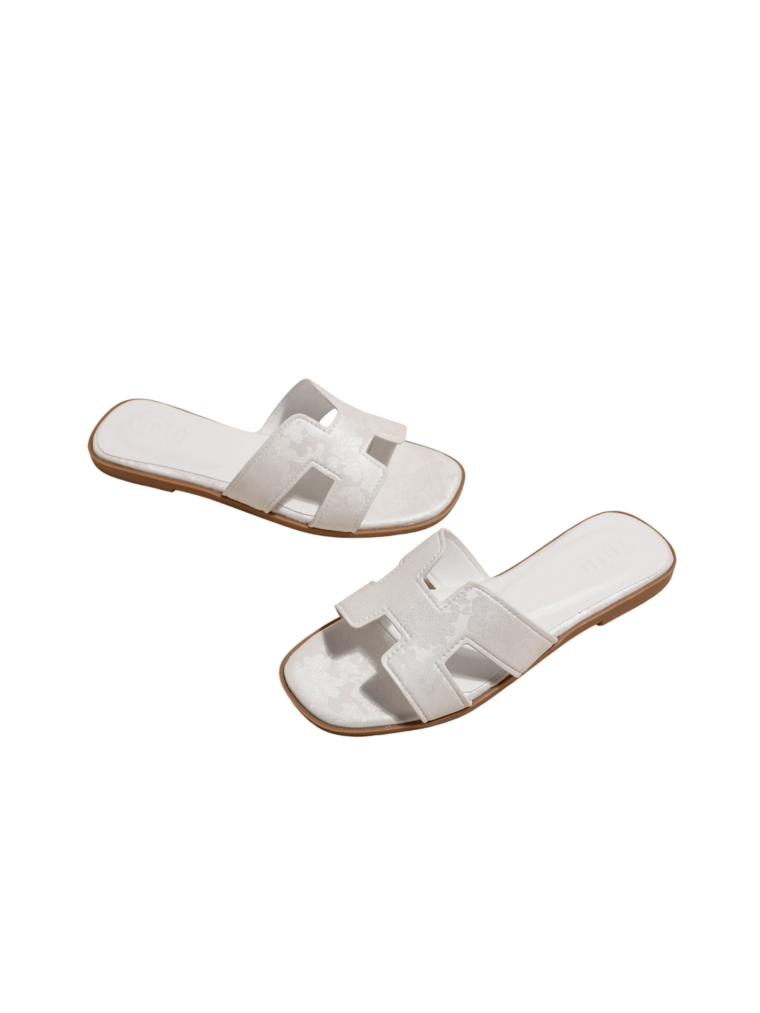 Vita Bliss Flat Slides Sandals-Pink