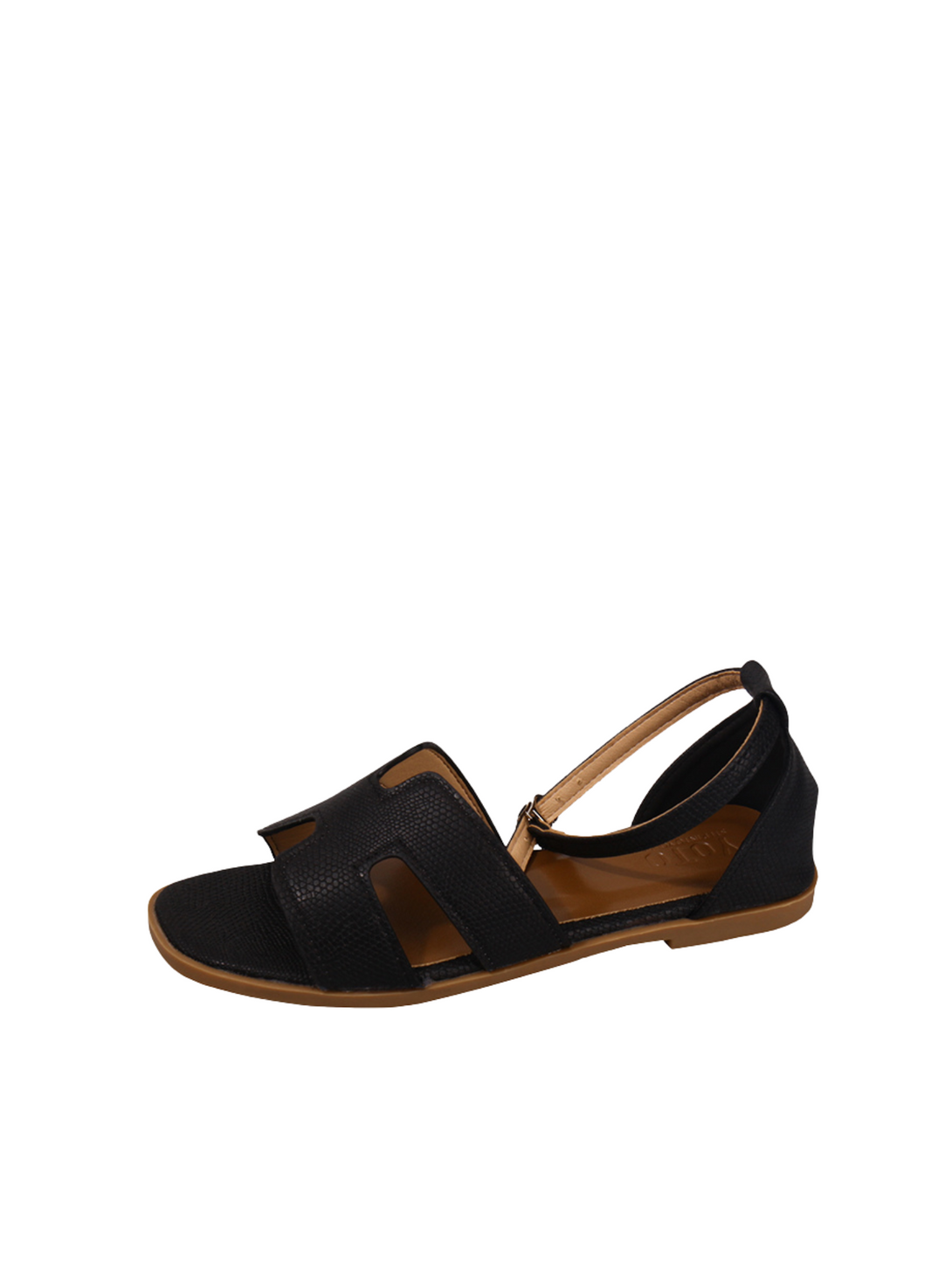 Urban Groove Open-Toe Cutout Slingback Sandal-Beige
