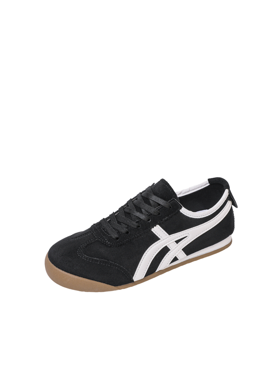 Velouré Valence Classic Street Sneakers-Red