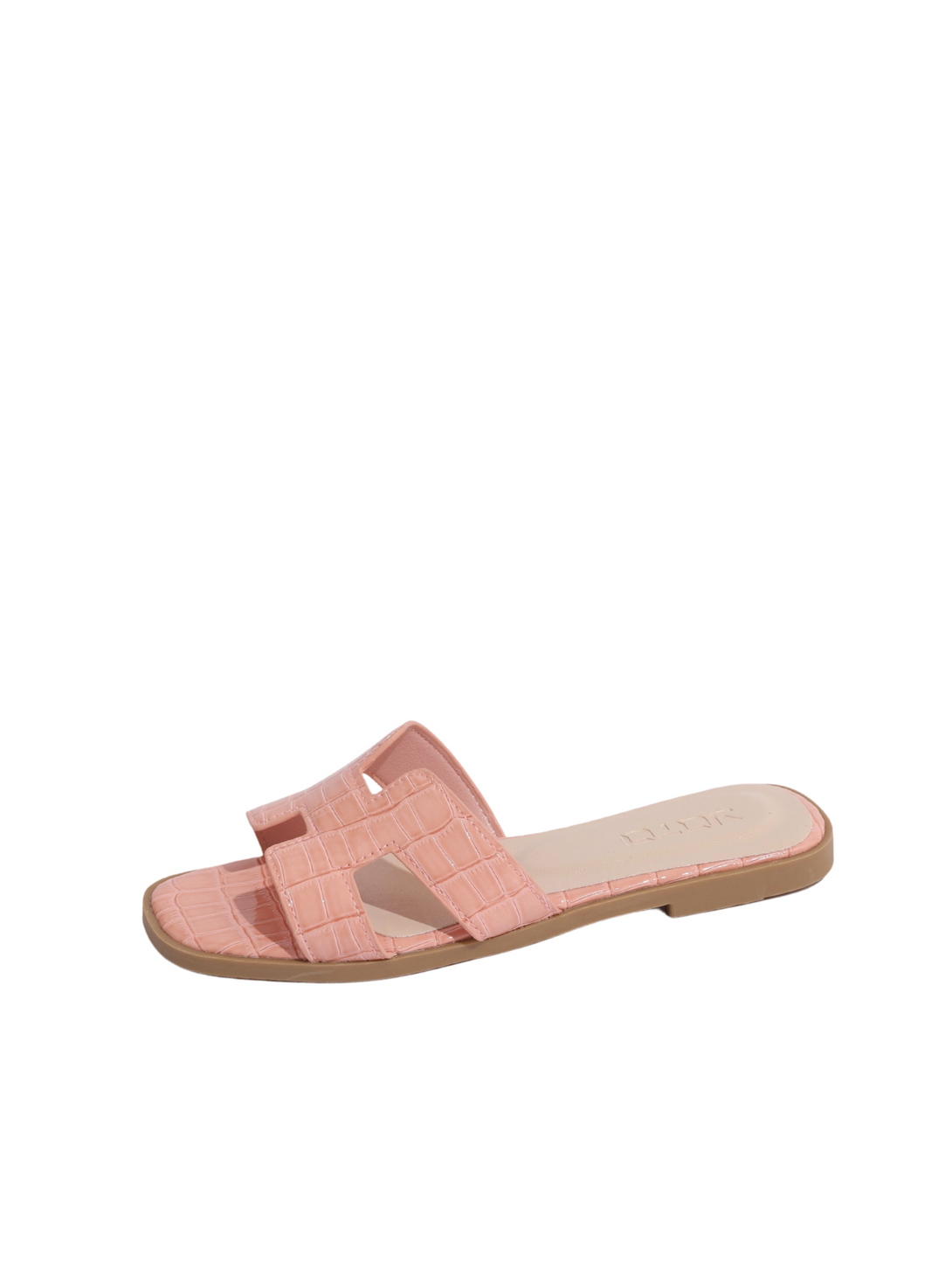 Vita Chill Flat Slides-Dark Brown