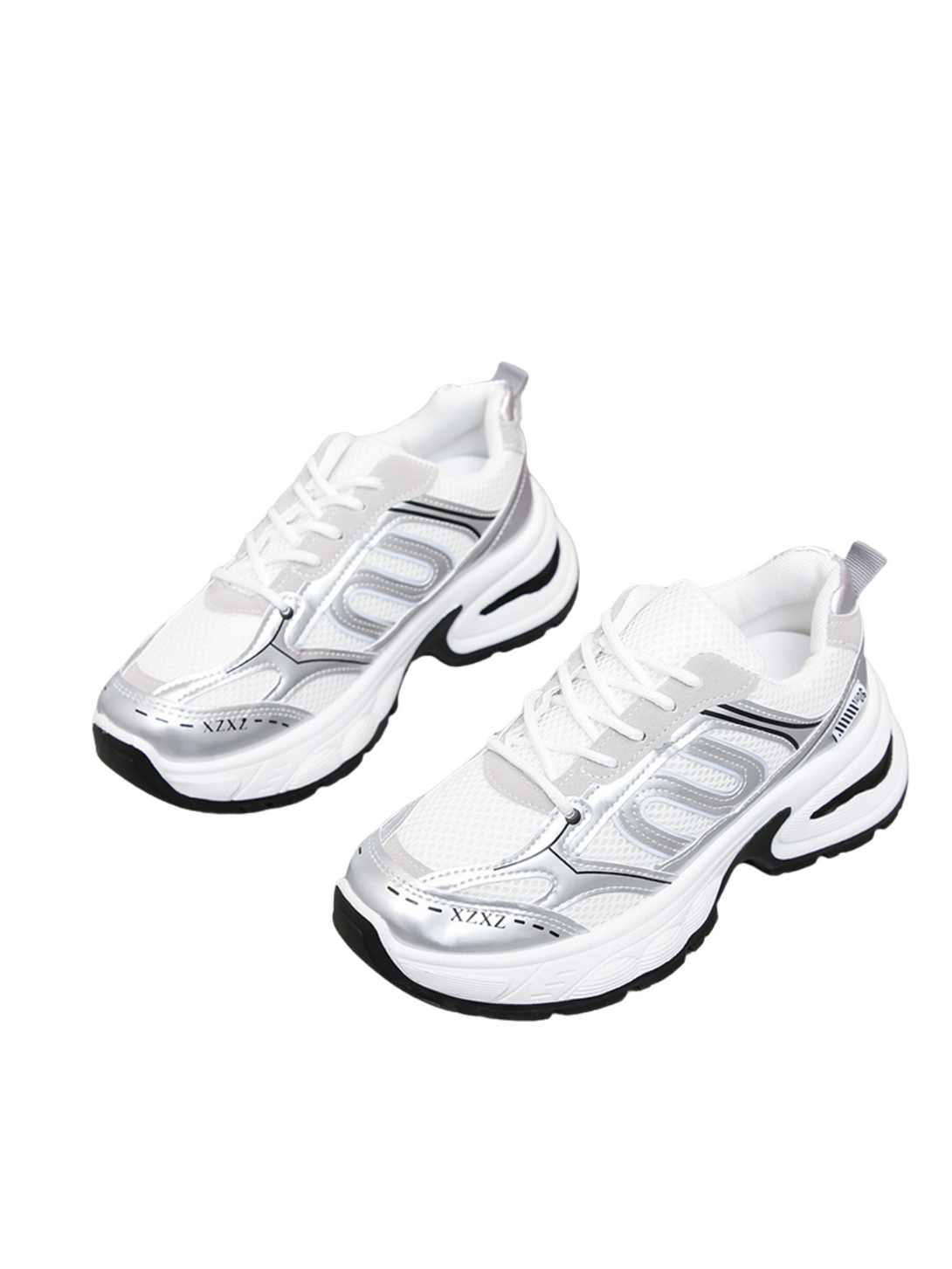 AirStride Breeze Lace-up Sneakers-Gray