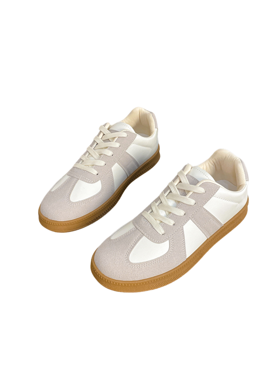 Rhythms Lace-up Sneakers-White