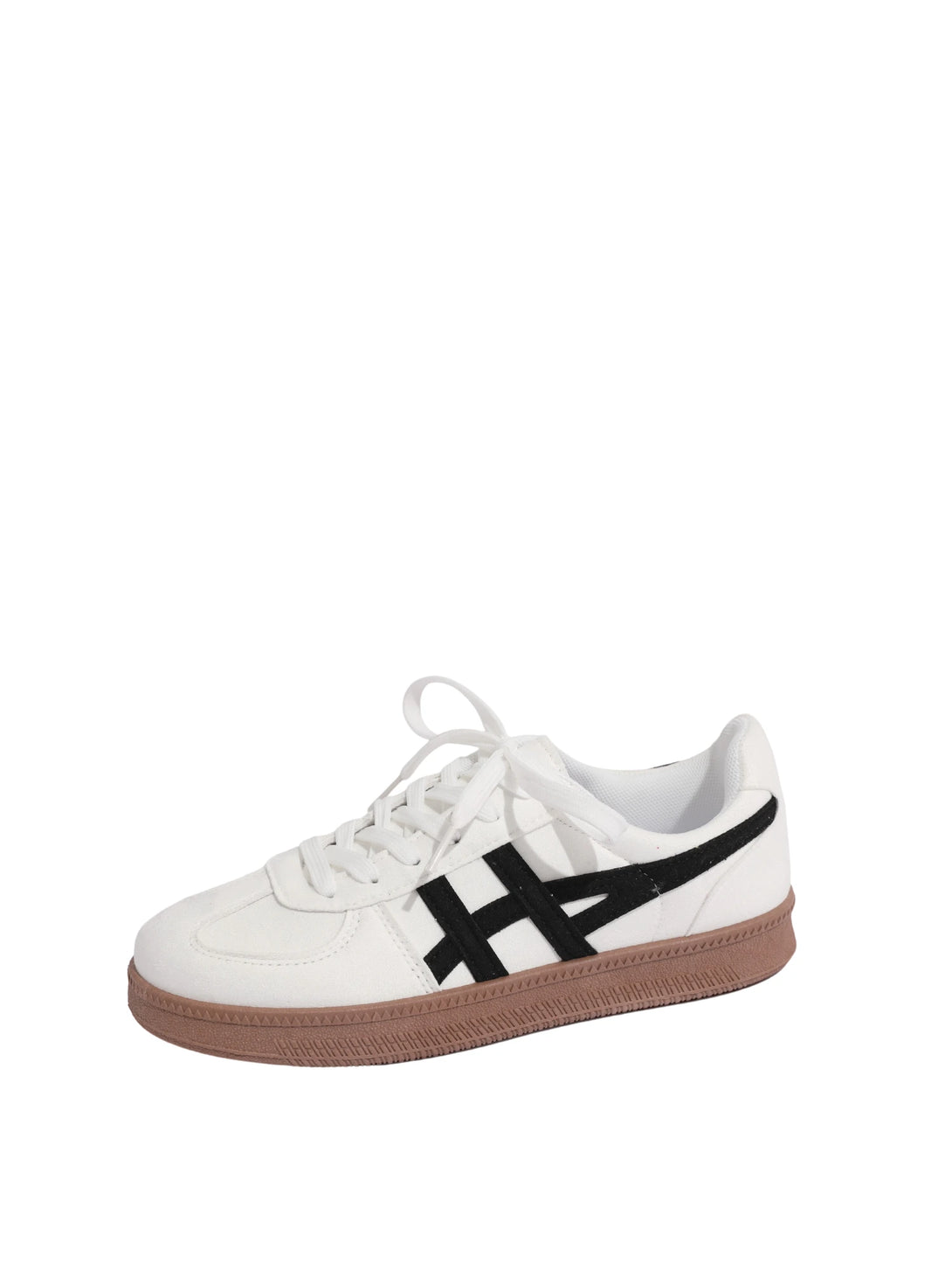 Velouré Aeris Lace-up Sneakers-Red