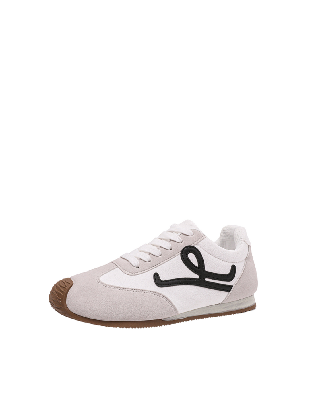 Simple Flex Lace-up Sneakers-Red