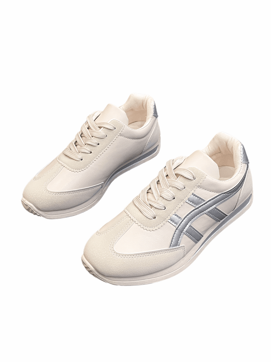 Simple Endure Low-cut-Silver