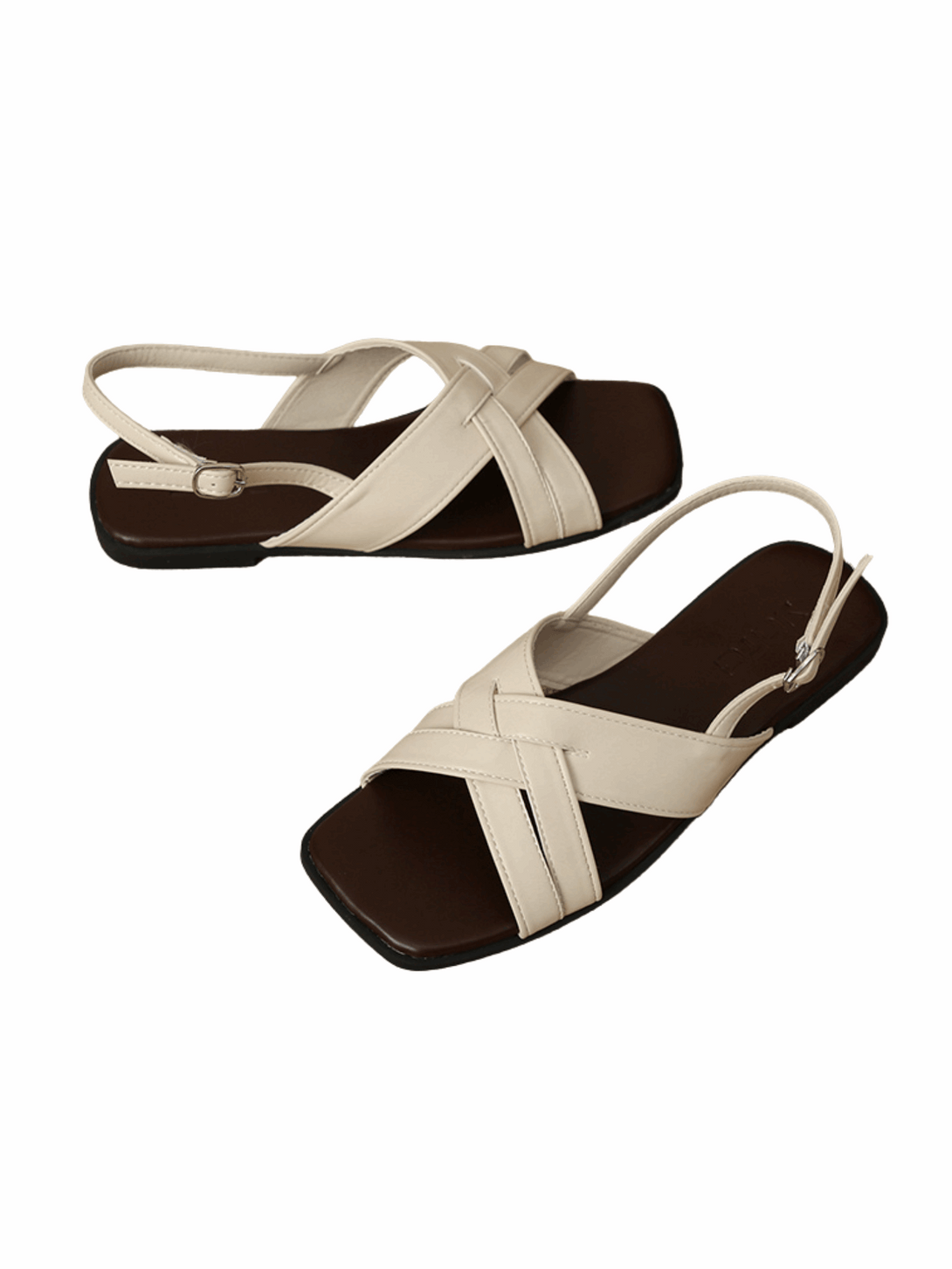 Vita Flex Flat Sandal-Khaki