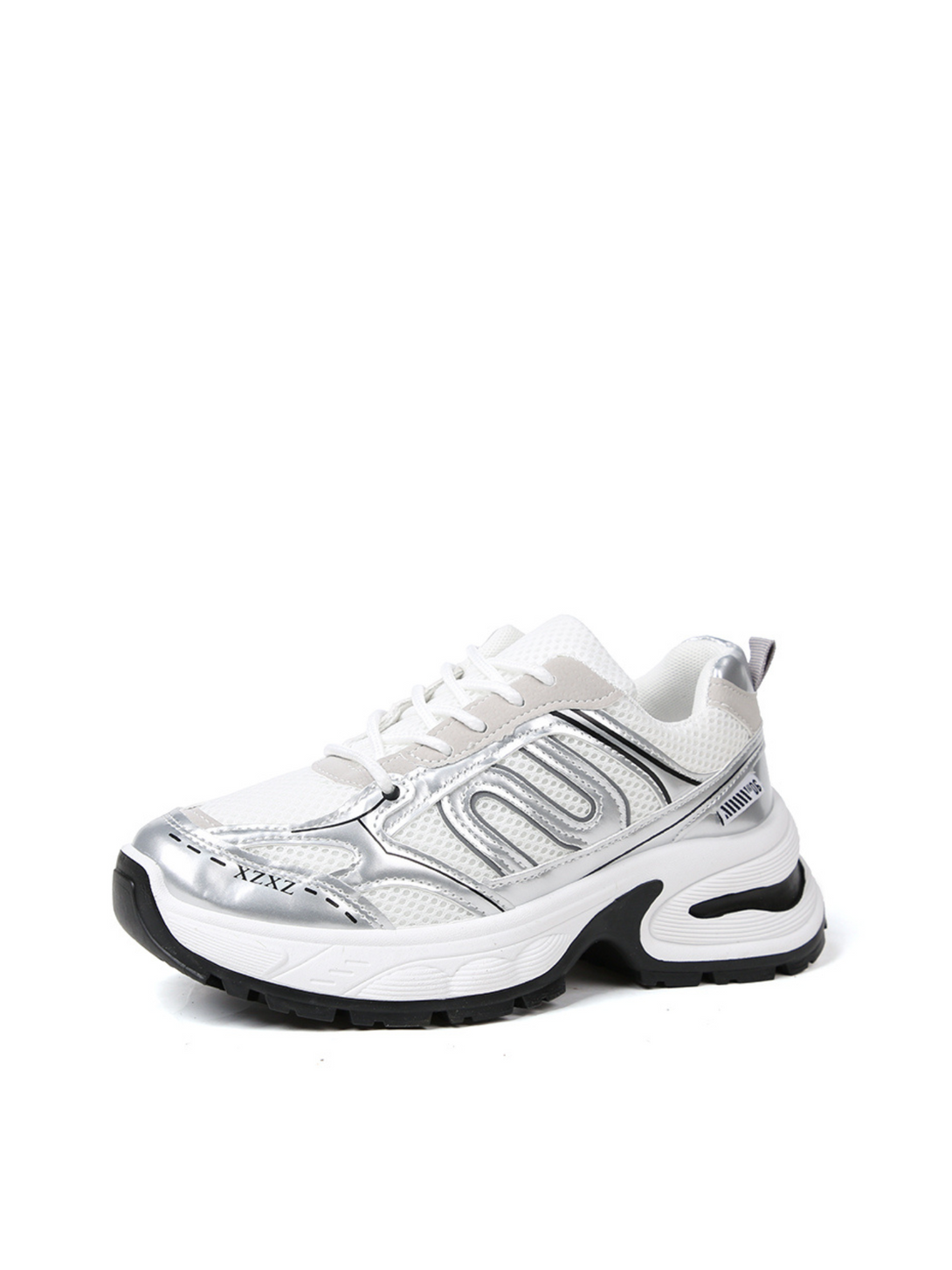 AirStride Breeze Lace-up Sneakers-Gray