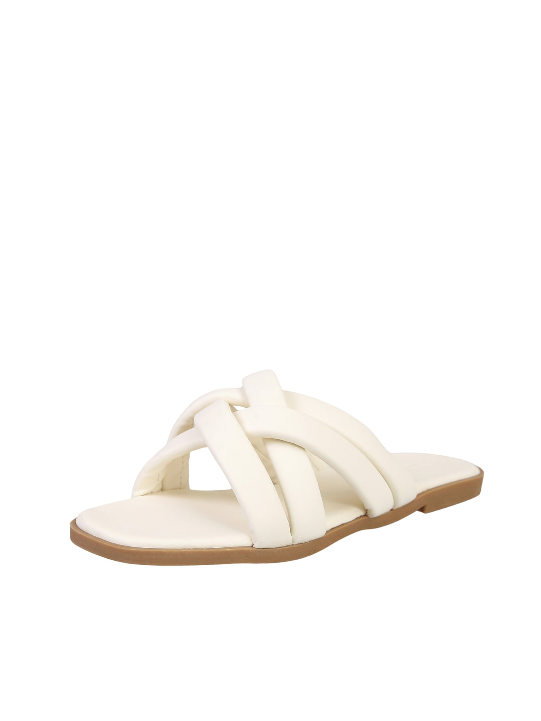 Urban Airy Flat Slides-Off White