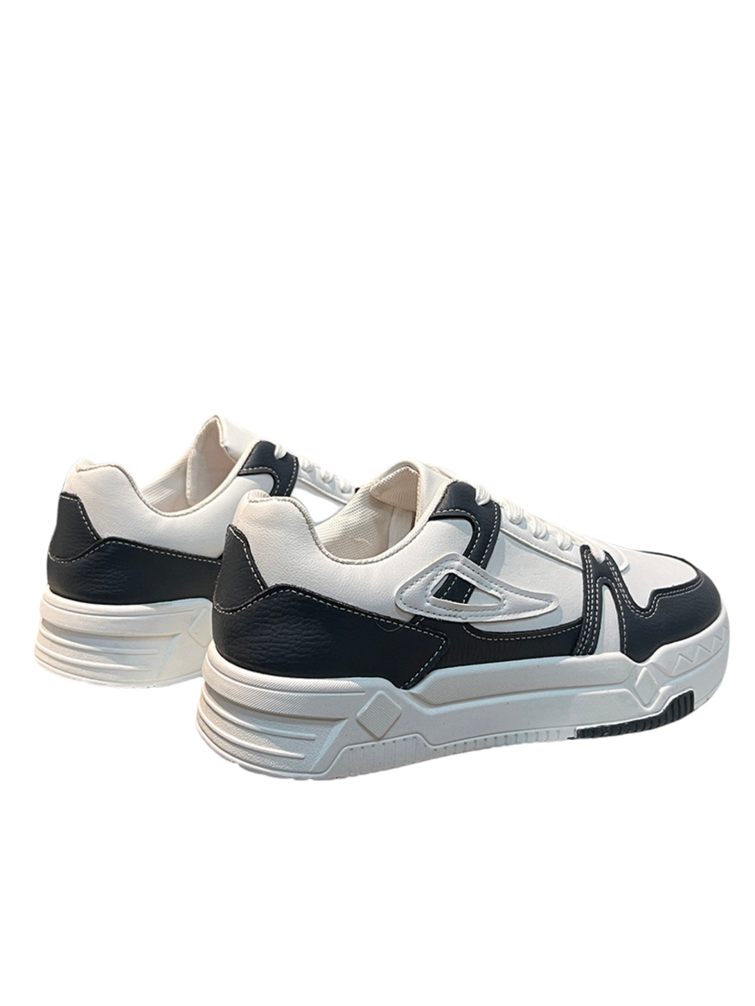 Stride Lace-up Sneakers-Blue