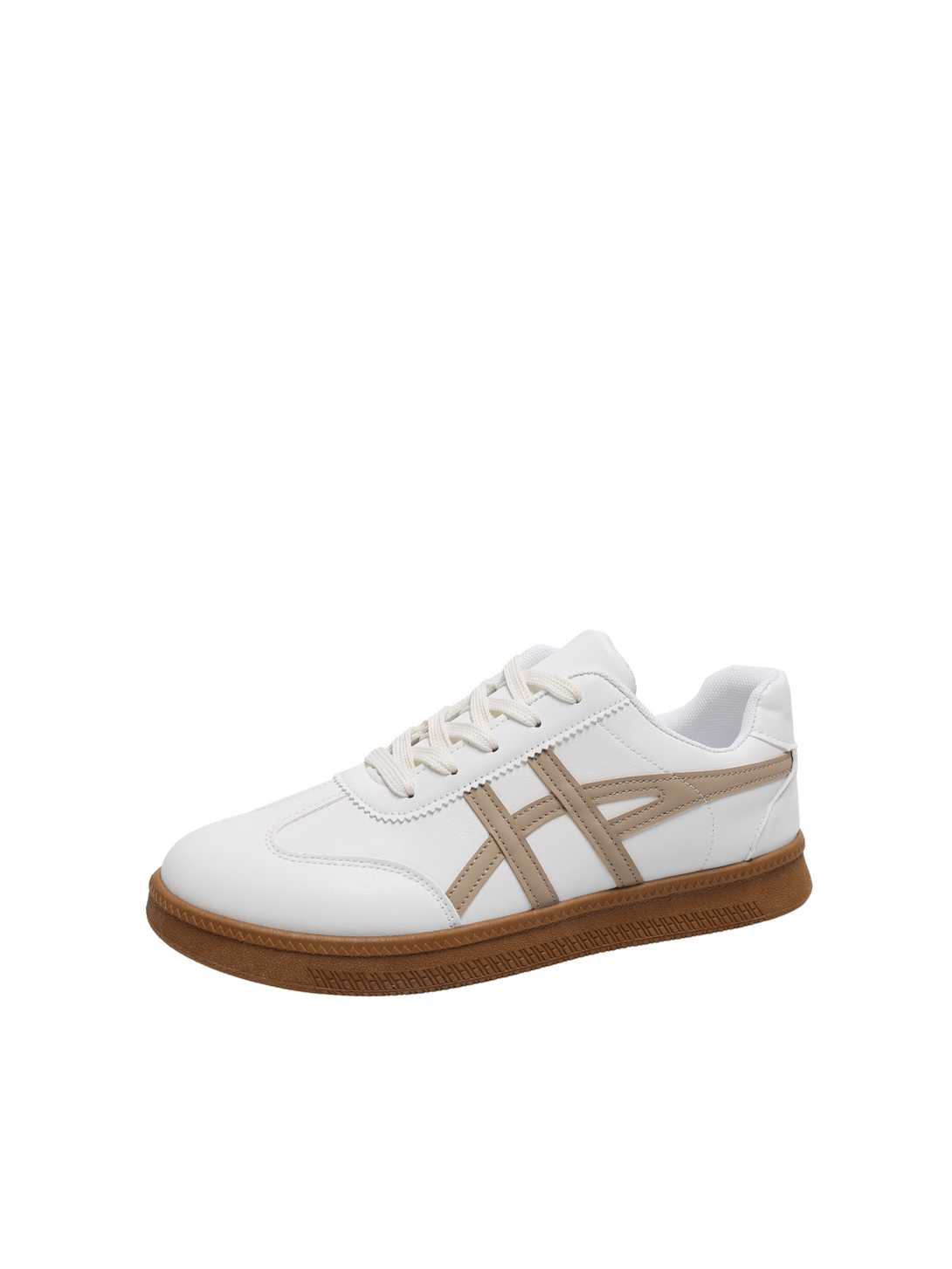 Simple Vitality Lace-up Sneakers-Blue