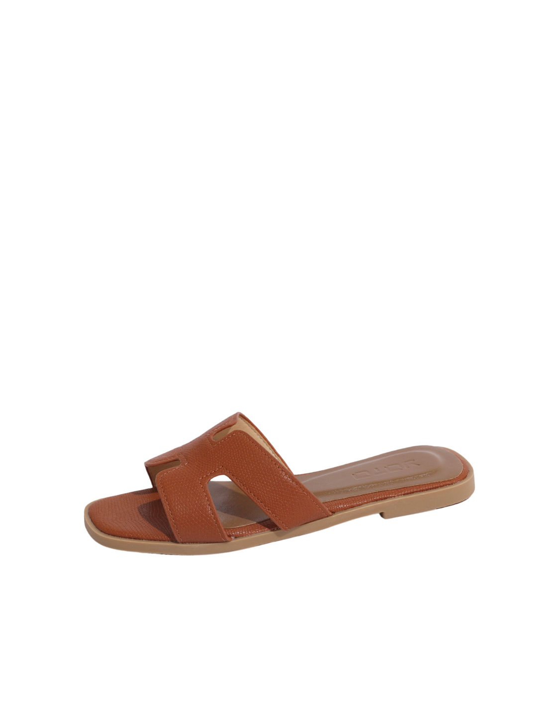Vita Chill Flat Slides-Dark Brown