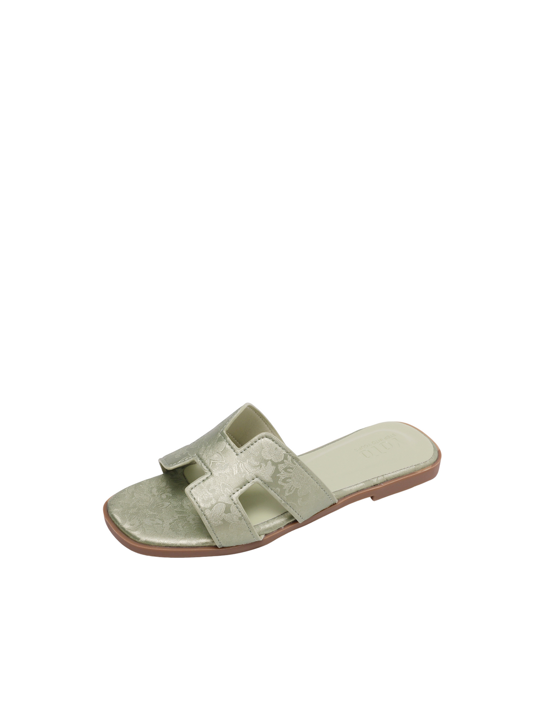 Vita Bliss Flat Slides Sandals-Pink