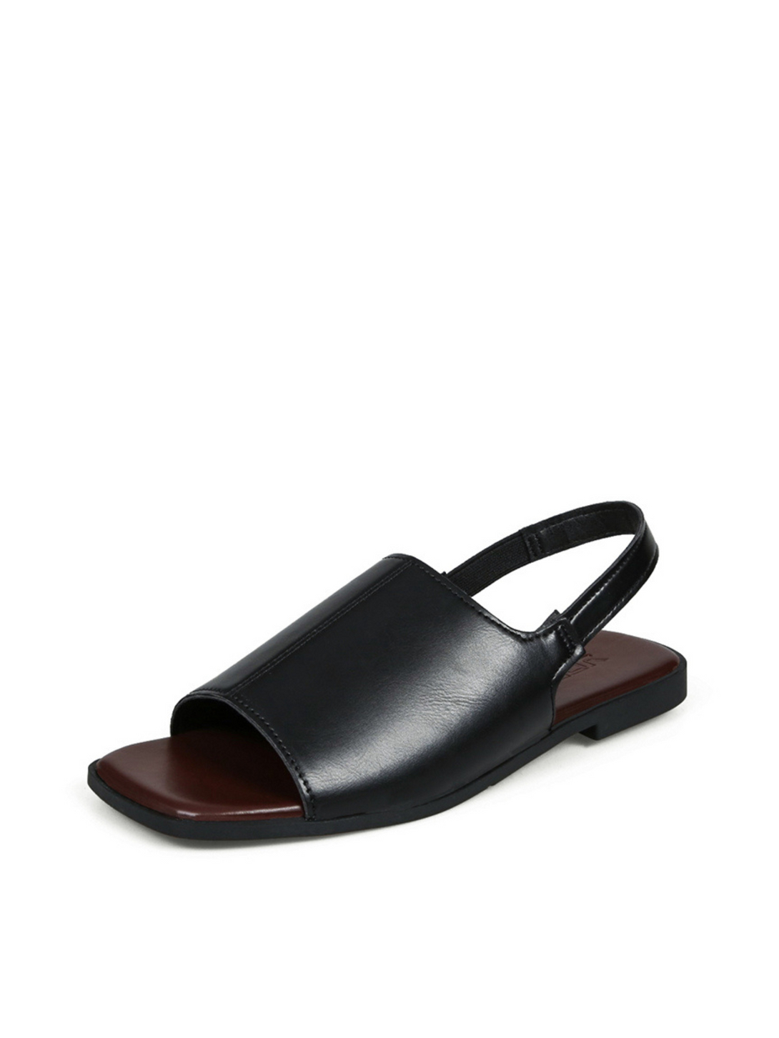 Vita Calm Flat Sandal-Black