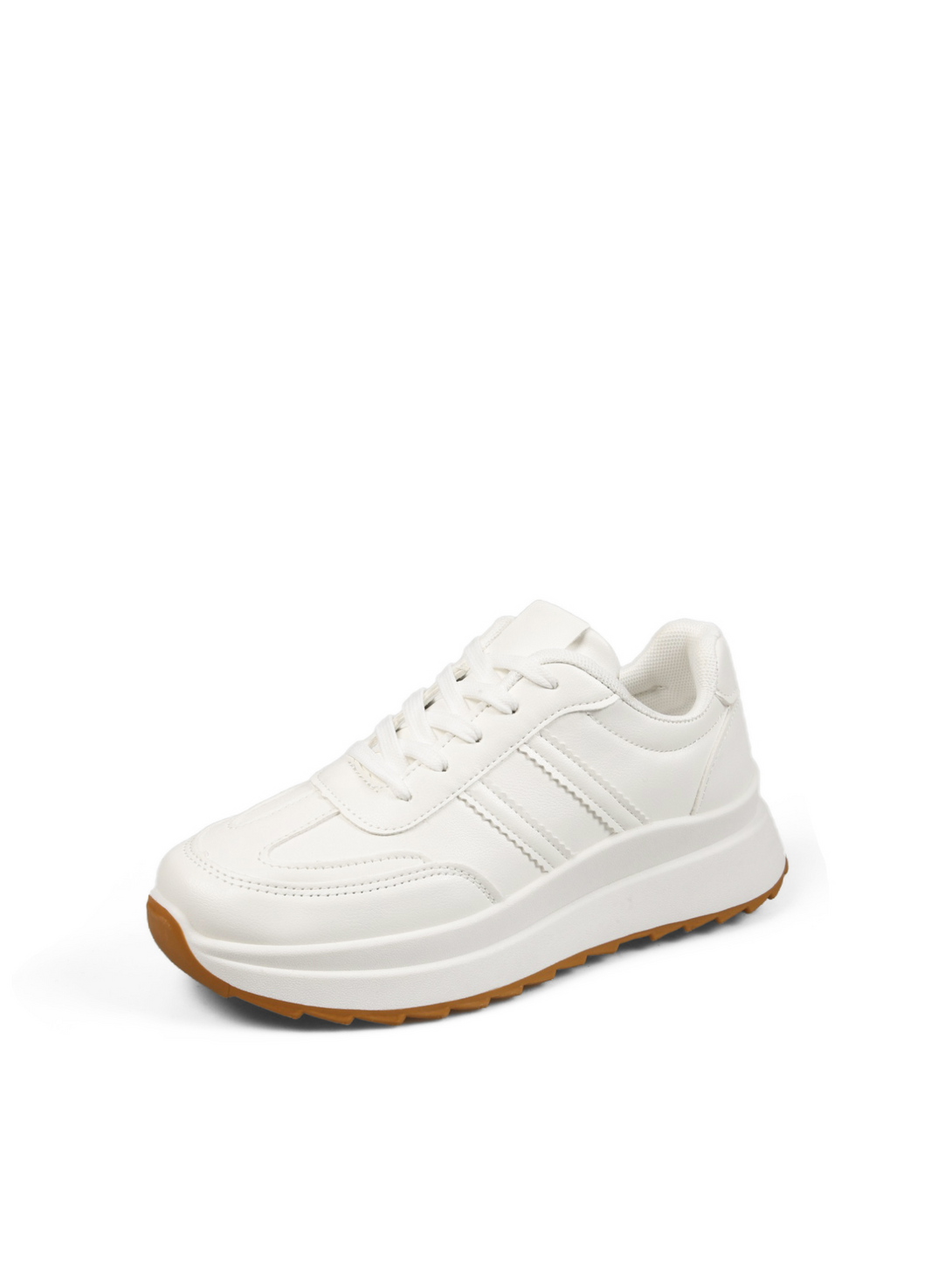 Glance Lace-up Sneakers-Black