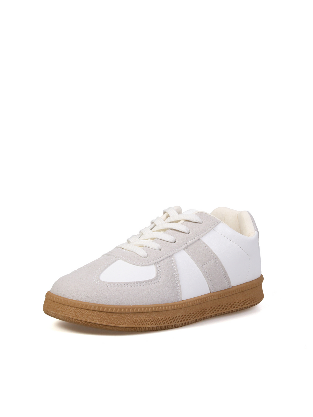 Rhythms Lace-up Sneakers-White