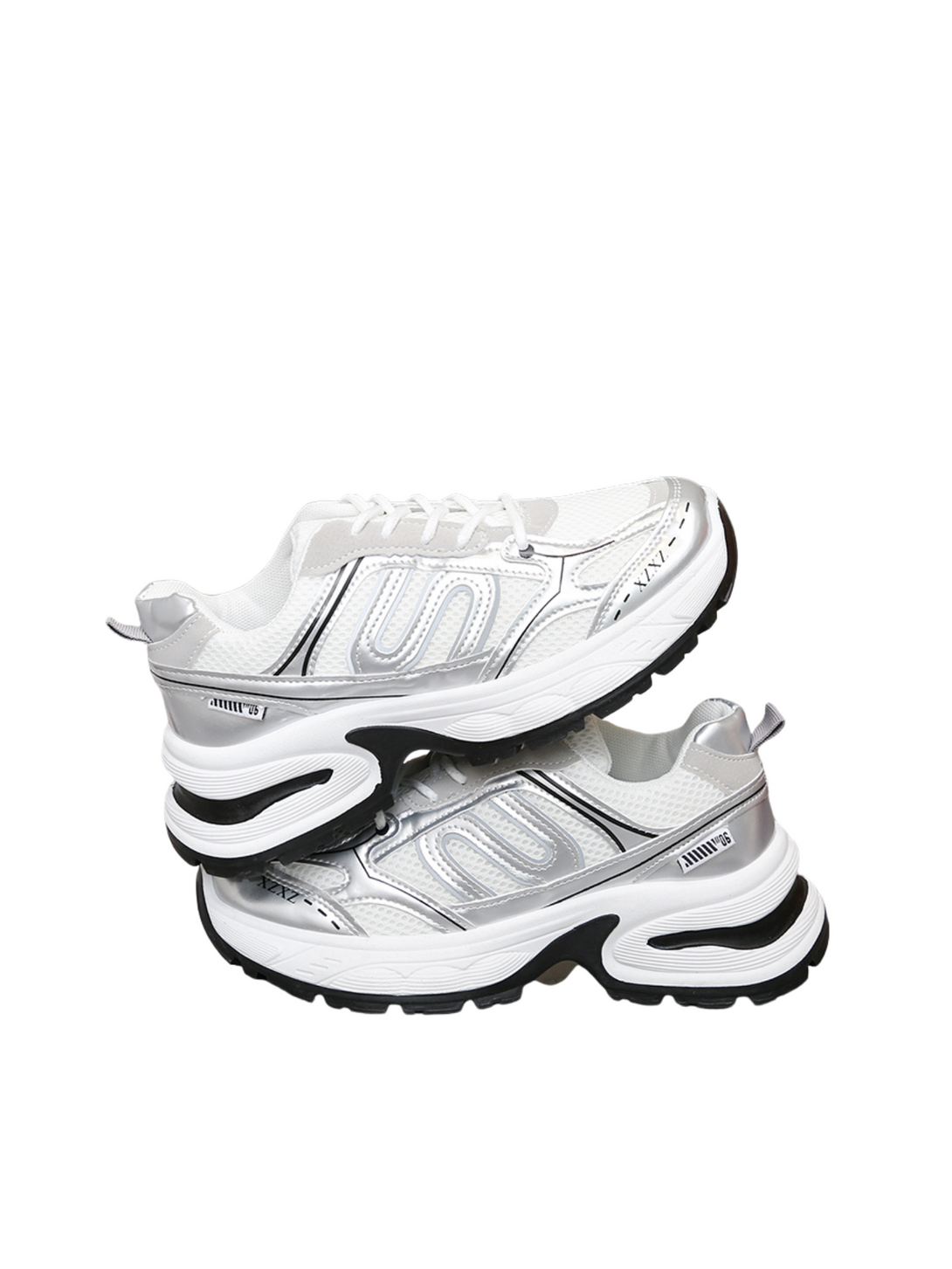 AirStride Breeze Lace-up Sneakers-Gray