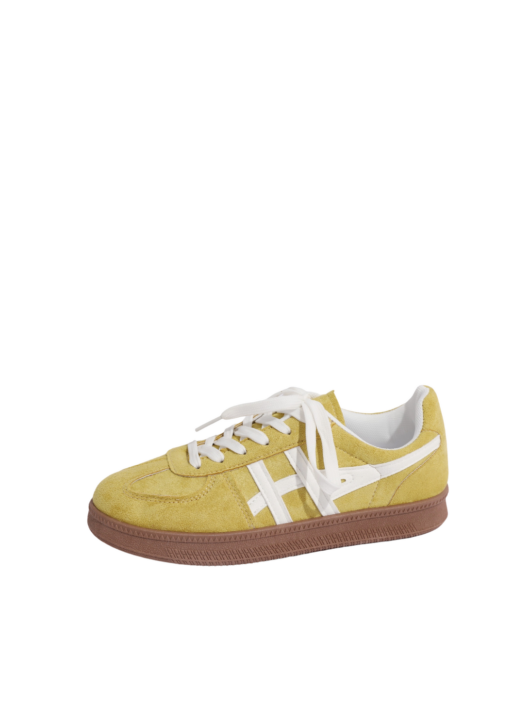 Velouré Aeris Lace-up Sneakers-Red