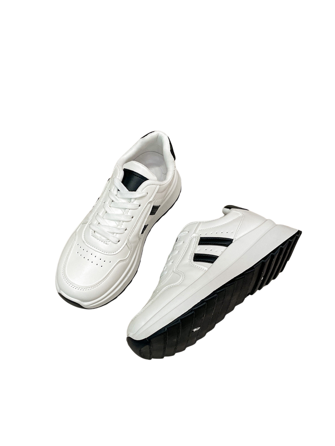 Haven Lace-up Sneakers-Black