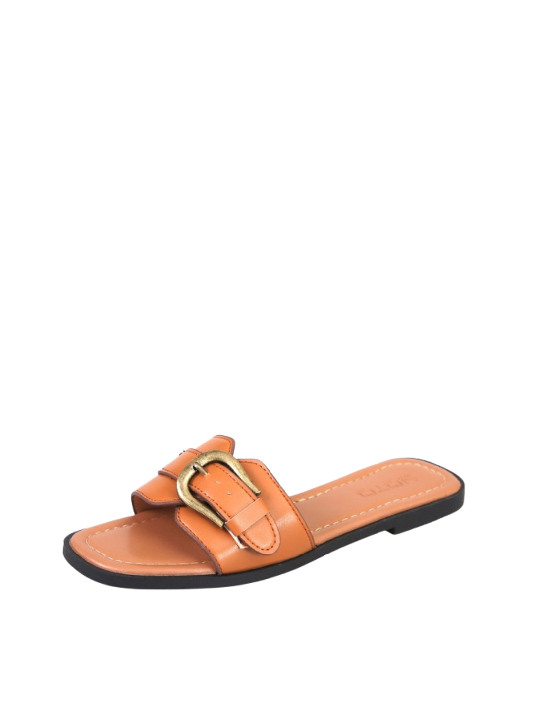 Urban Nova Flat Slides- Brown