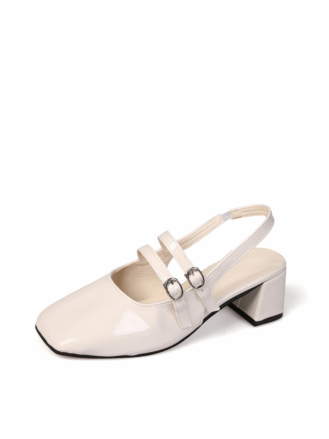 Élan Vivid Mary Jane Loafers-Beige